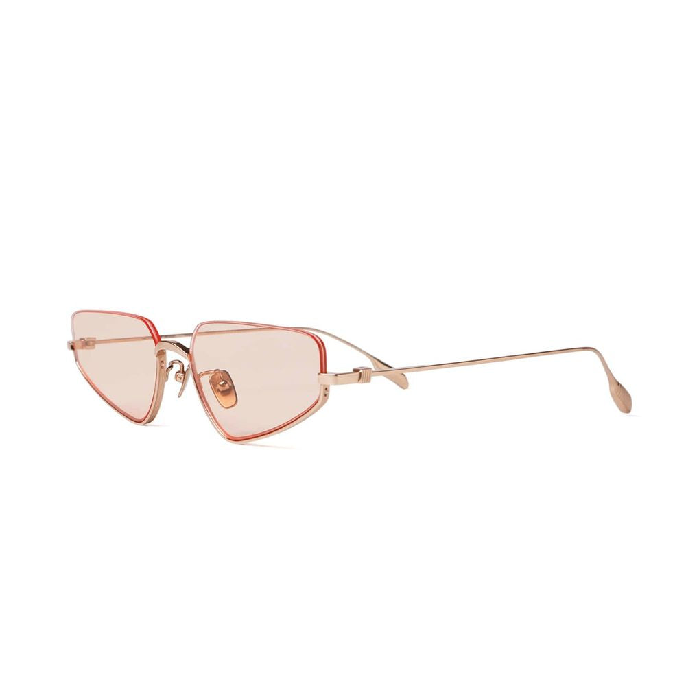 P12 Hmcc4 Semi-Rimless Cat-Eye Sunglasses