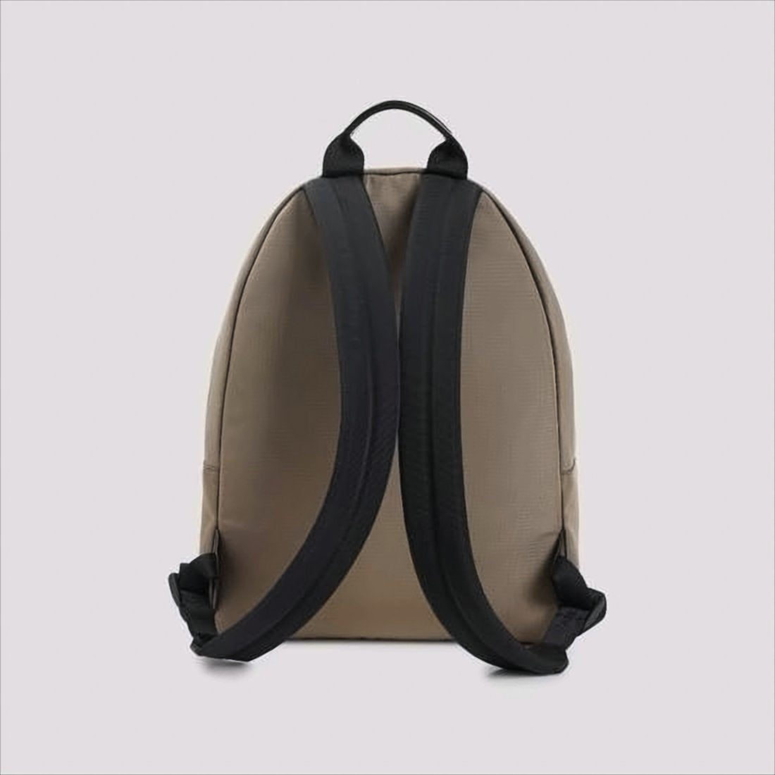 Sleek Polyamide Backpack with Rounded Top