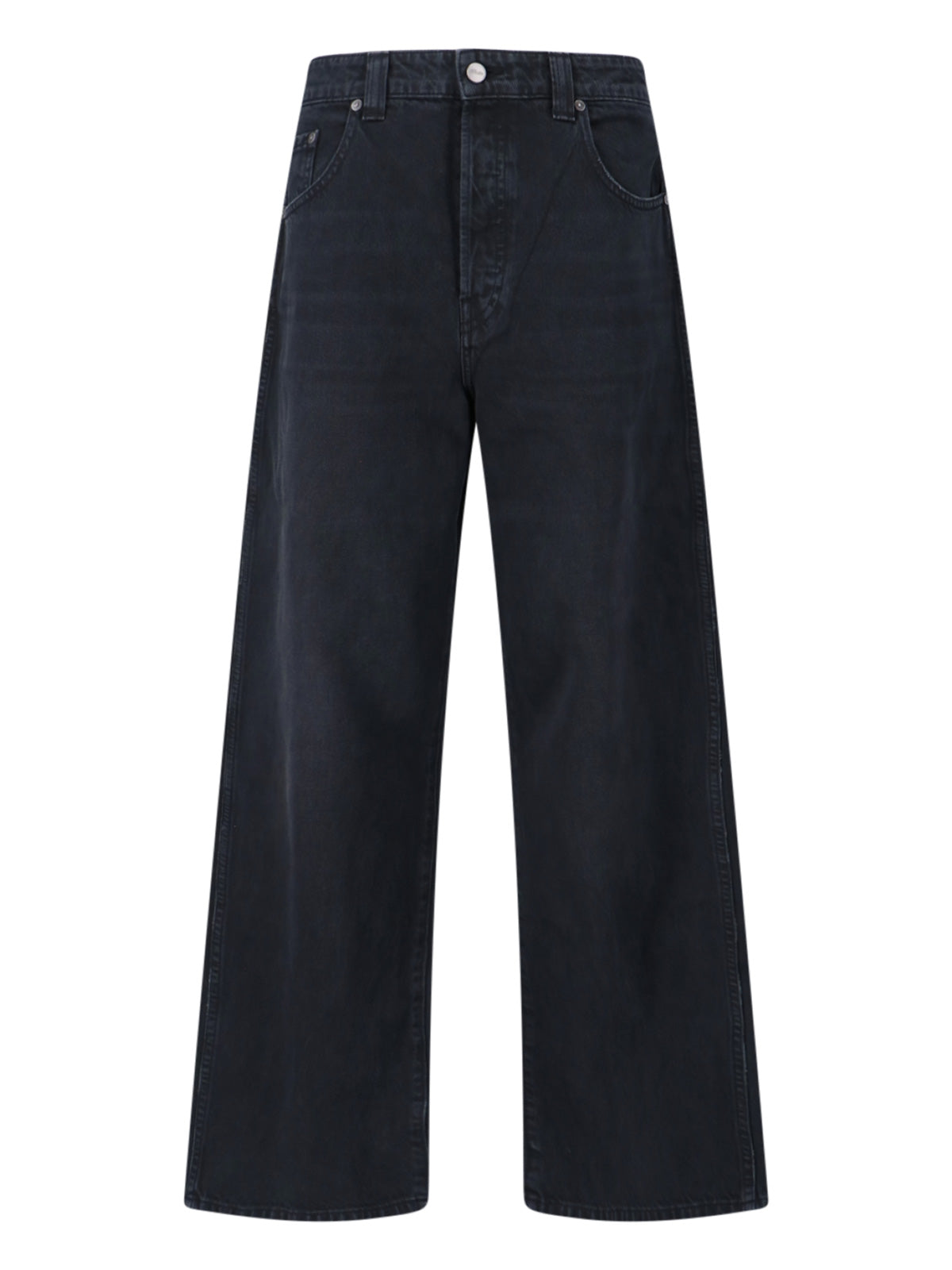 "Dane" Wide Jeans – Black