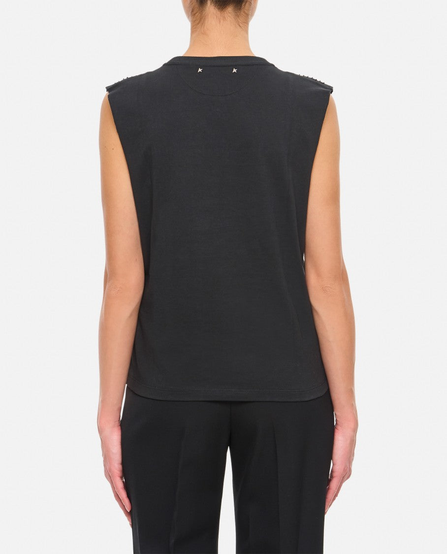 Black Journey W's Sleveless Slim T-Shirt