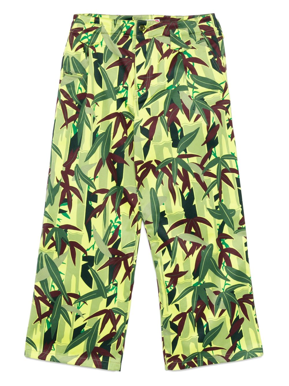 Wide-Leg Trousers with Concealed Fly