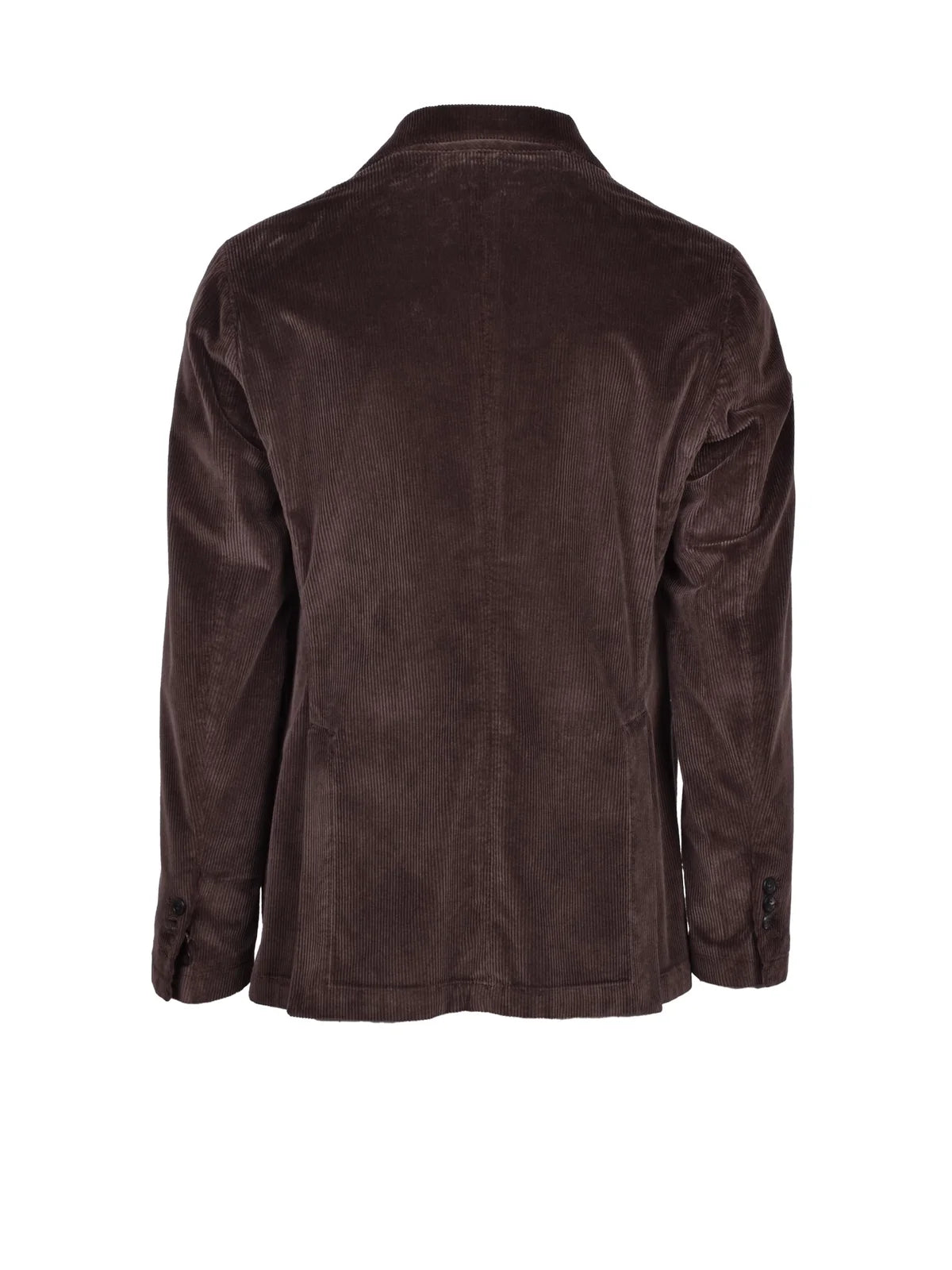 Brown Velvet Cotton Lyocell Jacket