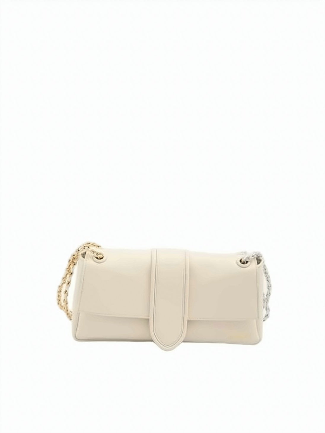 Elongated Rectangular Shoulder Bag