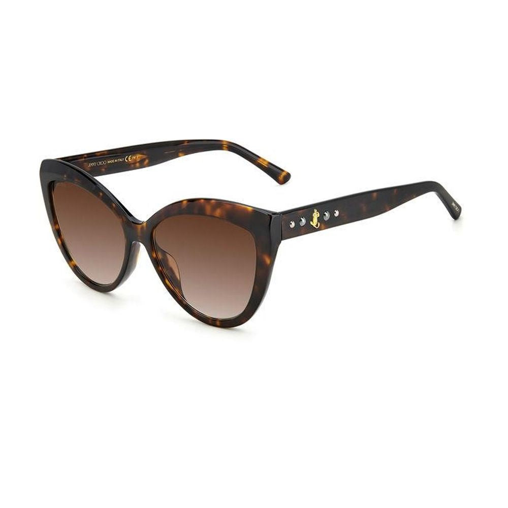 Sinnie/G/S Cat-Eye Sunglasses With Cabochon Pearl Accents