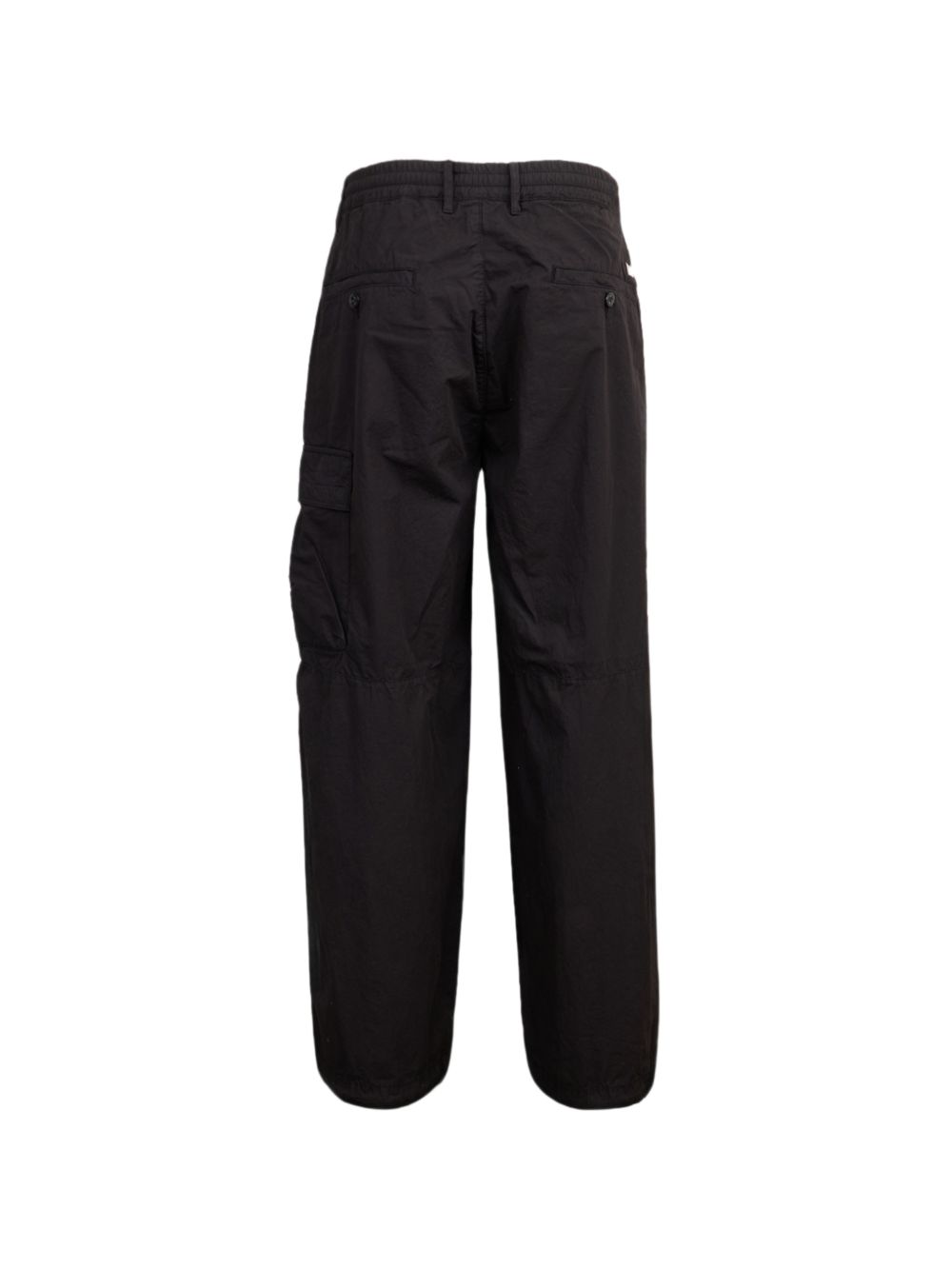Relaxed Fit Cropped Trousers