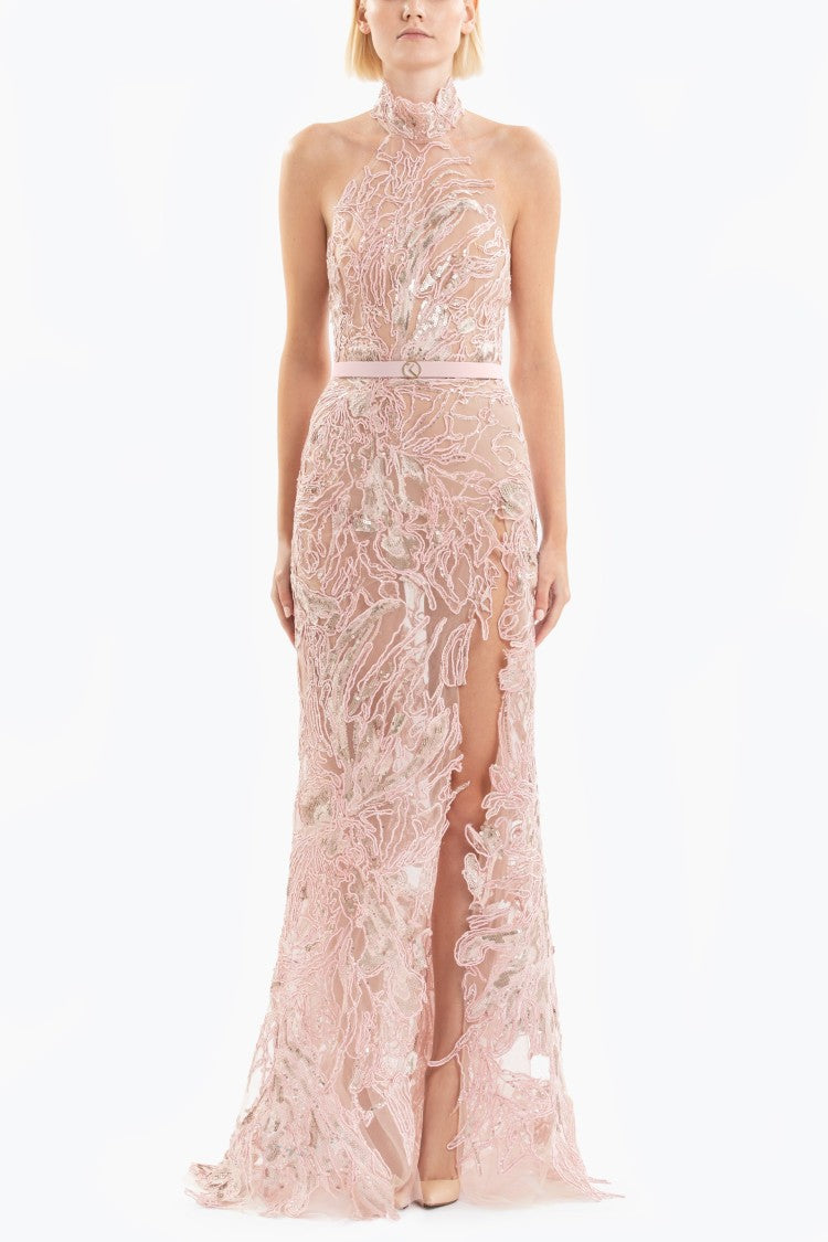 Embroidered Long Dress