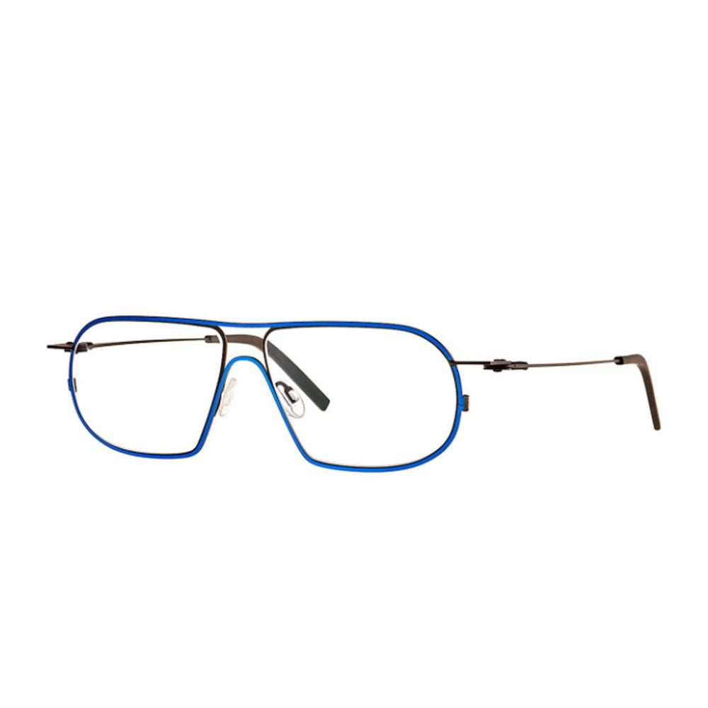 Squared Pilot Optical Frame in Electric Blue