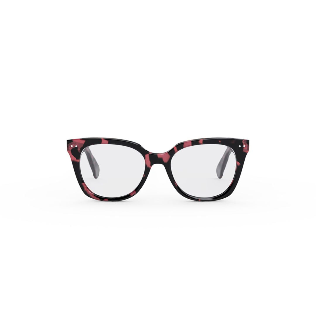 Cl50116i Oversized Square Tortoiseshell Eyeglasses