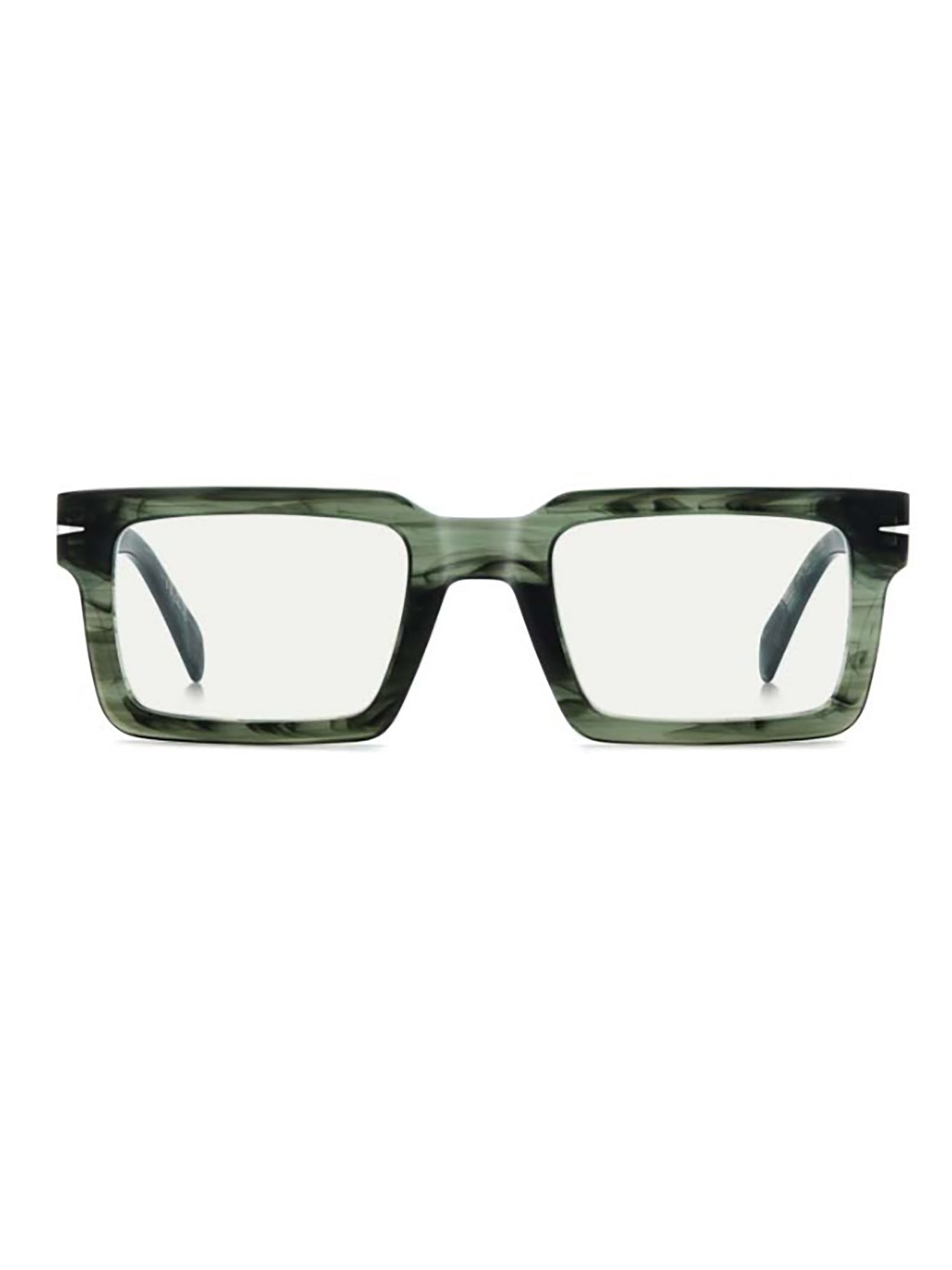 David Beckham DB 7126 Optical Frames with Bold Rectangular Design