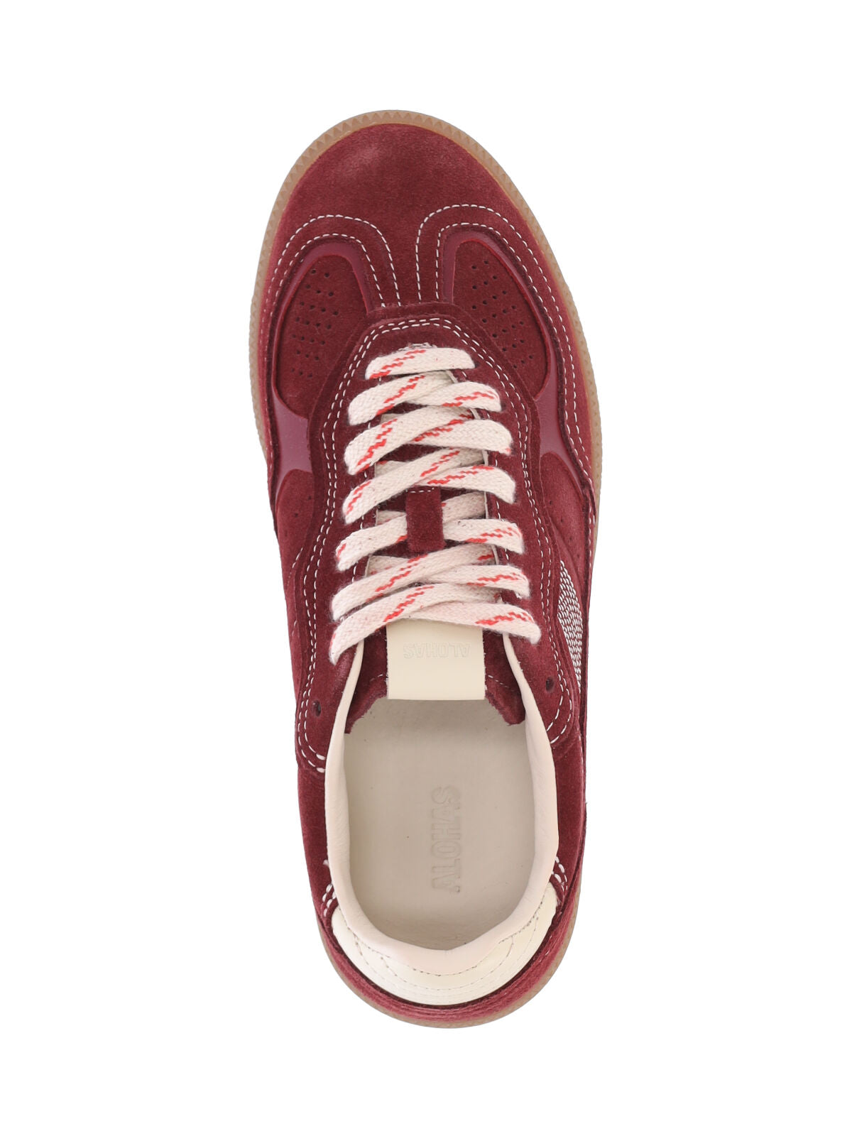 "Rife" Sneakers – Bordeaux Suede