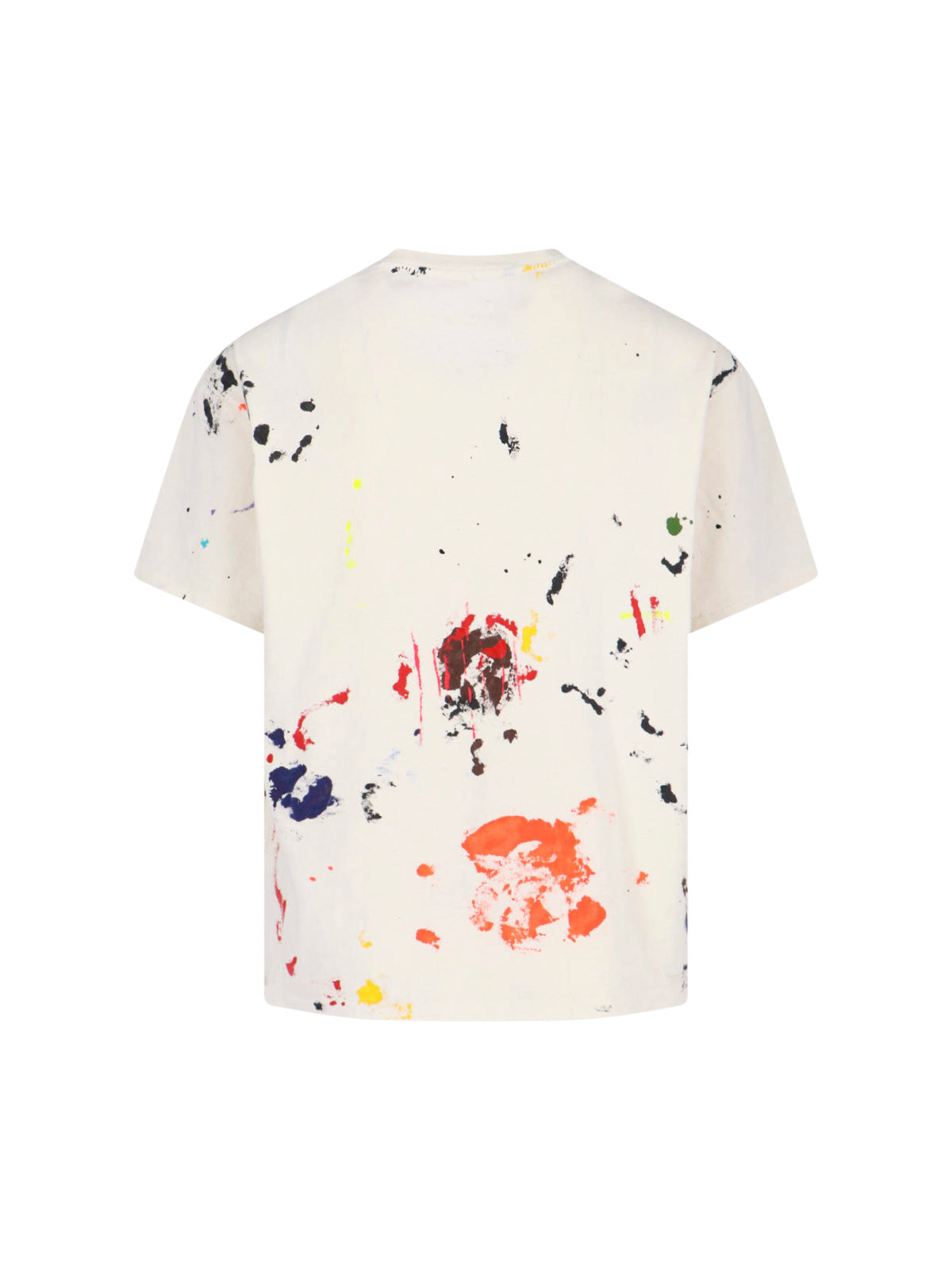 Cream Art On Display Abstract T-Shirt