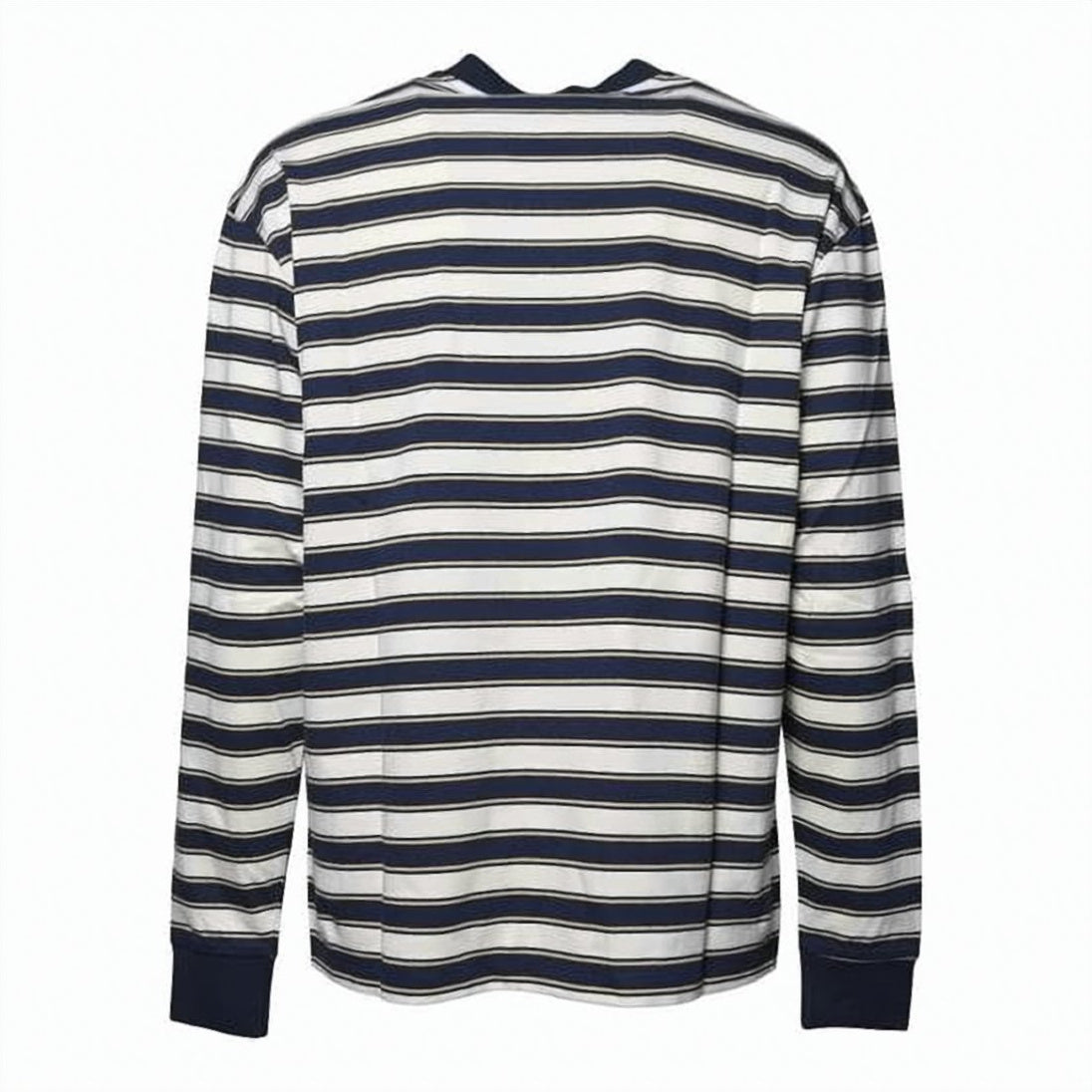 Navy Striped Long-Sleeve Tee
