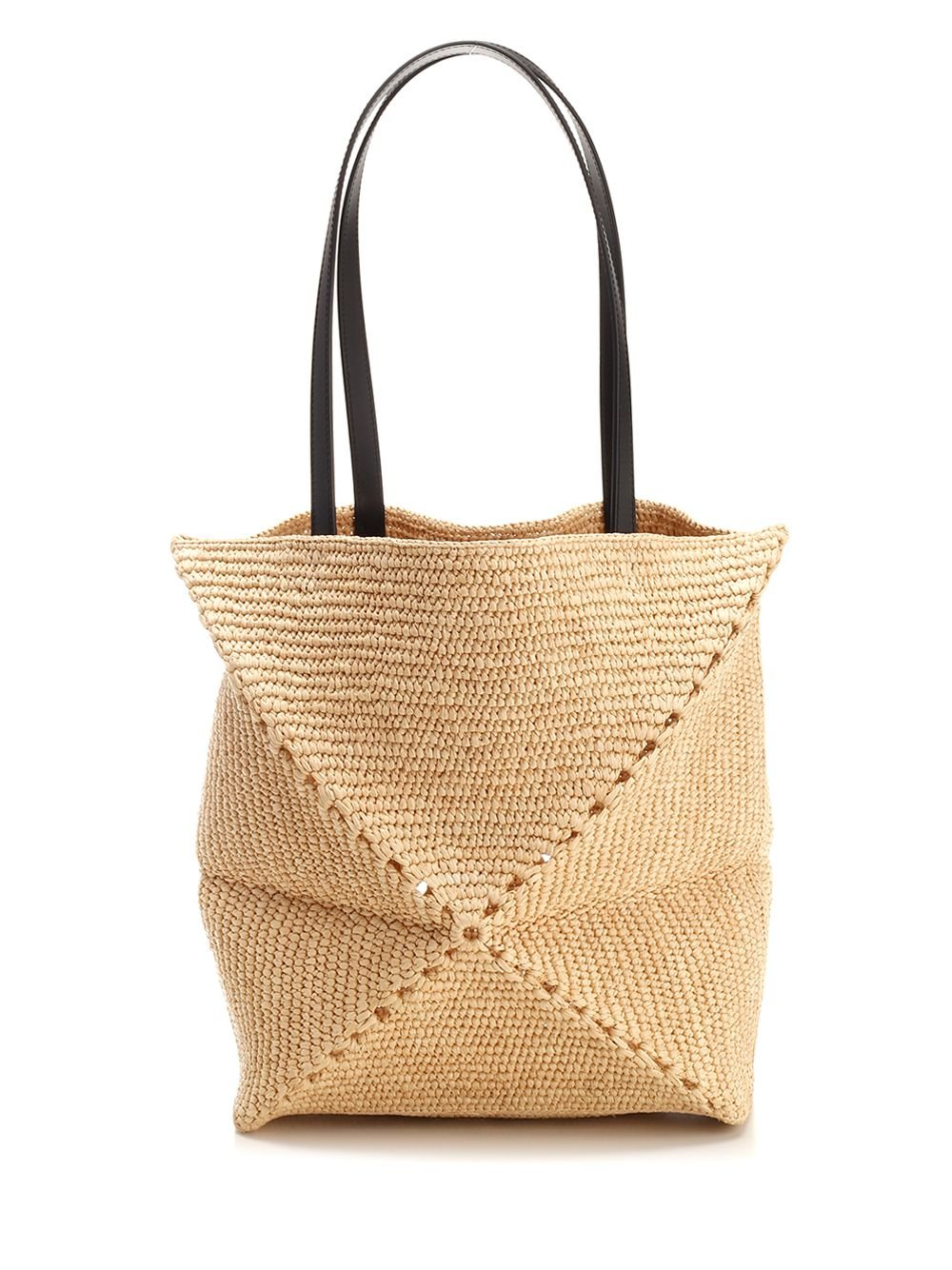 Woven Raffia Shoulder Bag