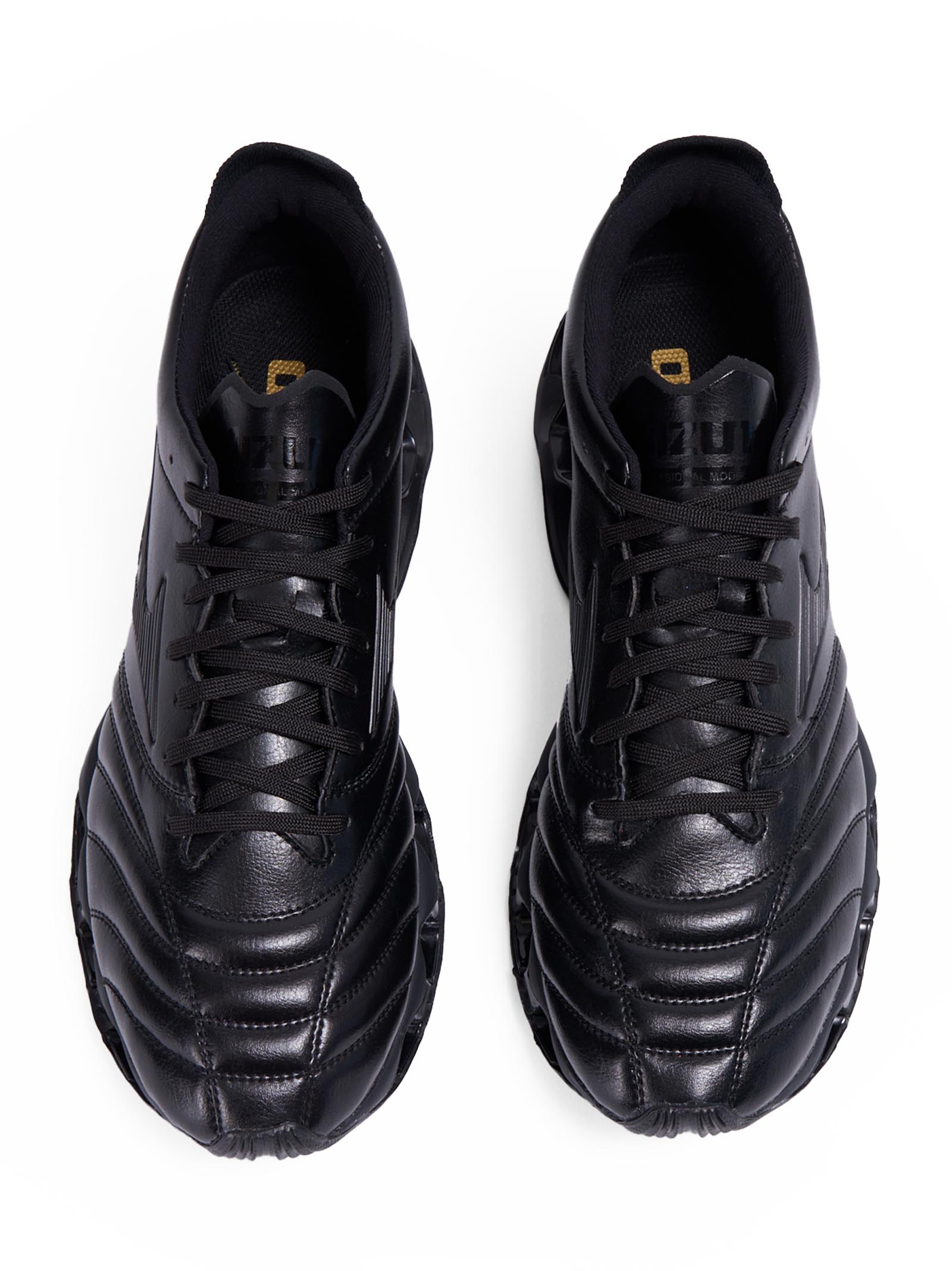 Quilted Synthetic Leather Sneakers