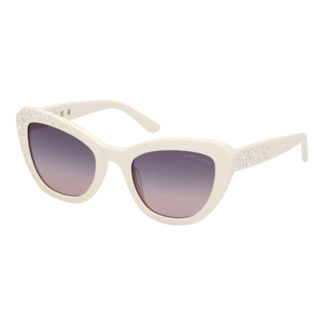Gm00016 Cat-Eye Sunglasses with Glossy Acetate Frame