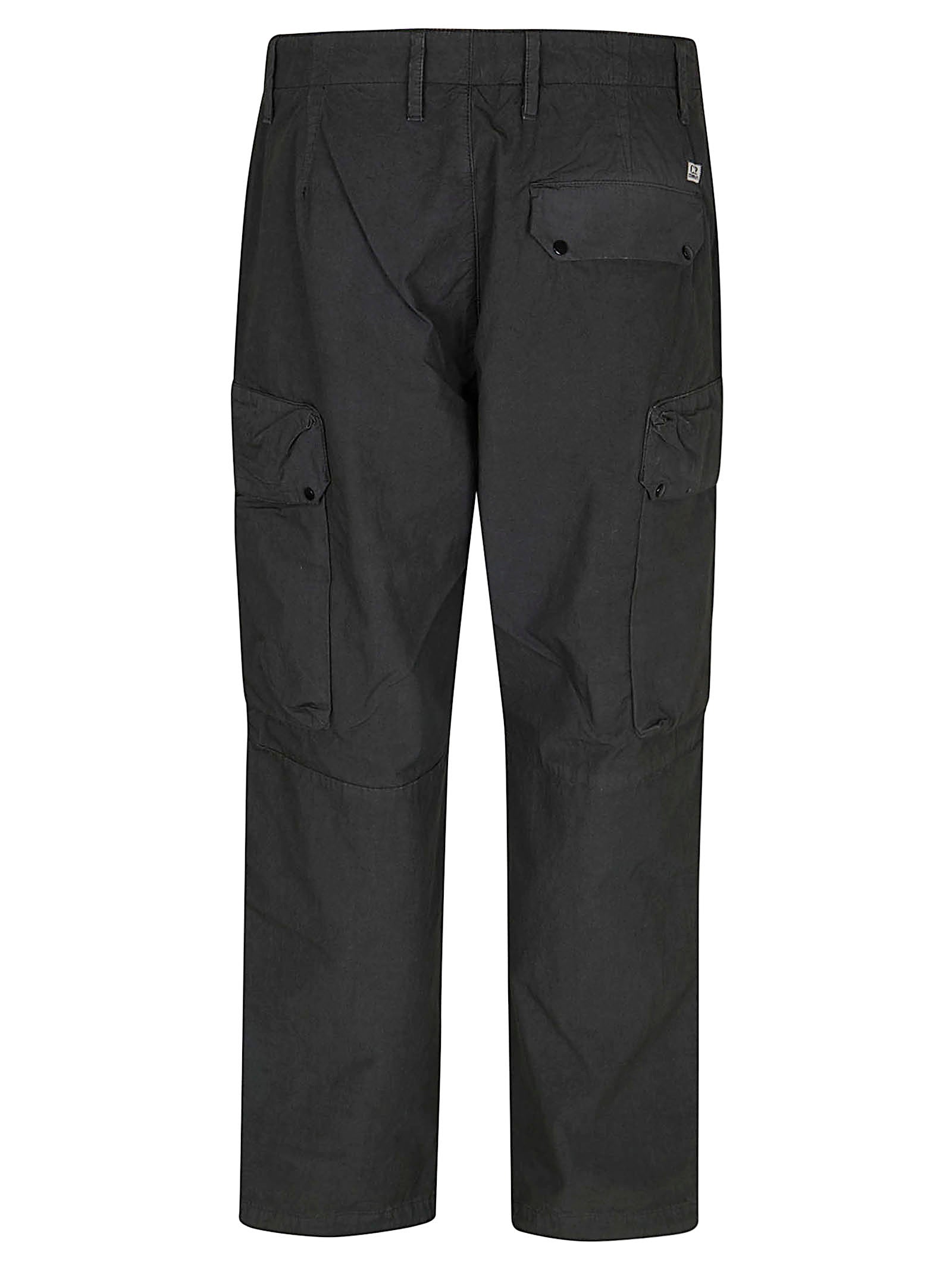 Micro-Reps Cargo Trousers With Lens Detail