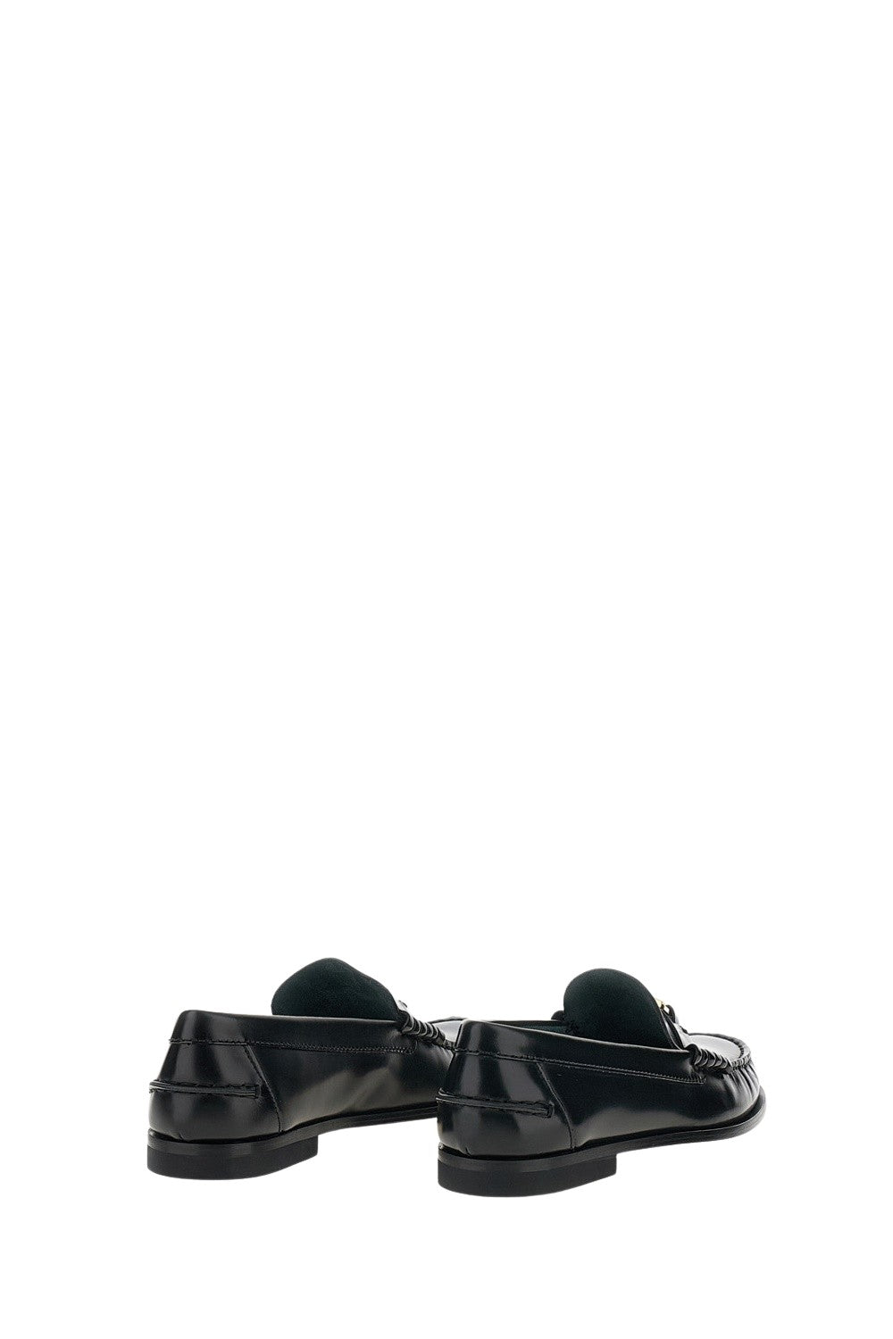Brushed Leather Loafers