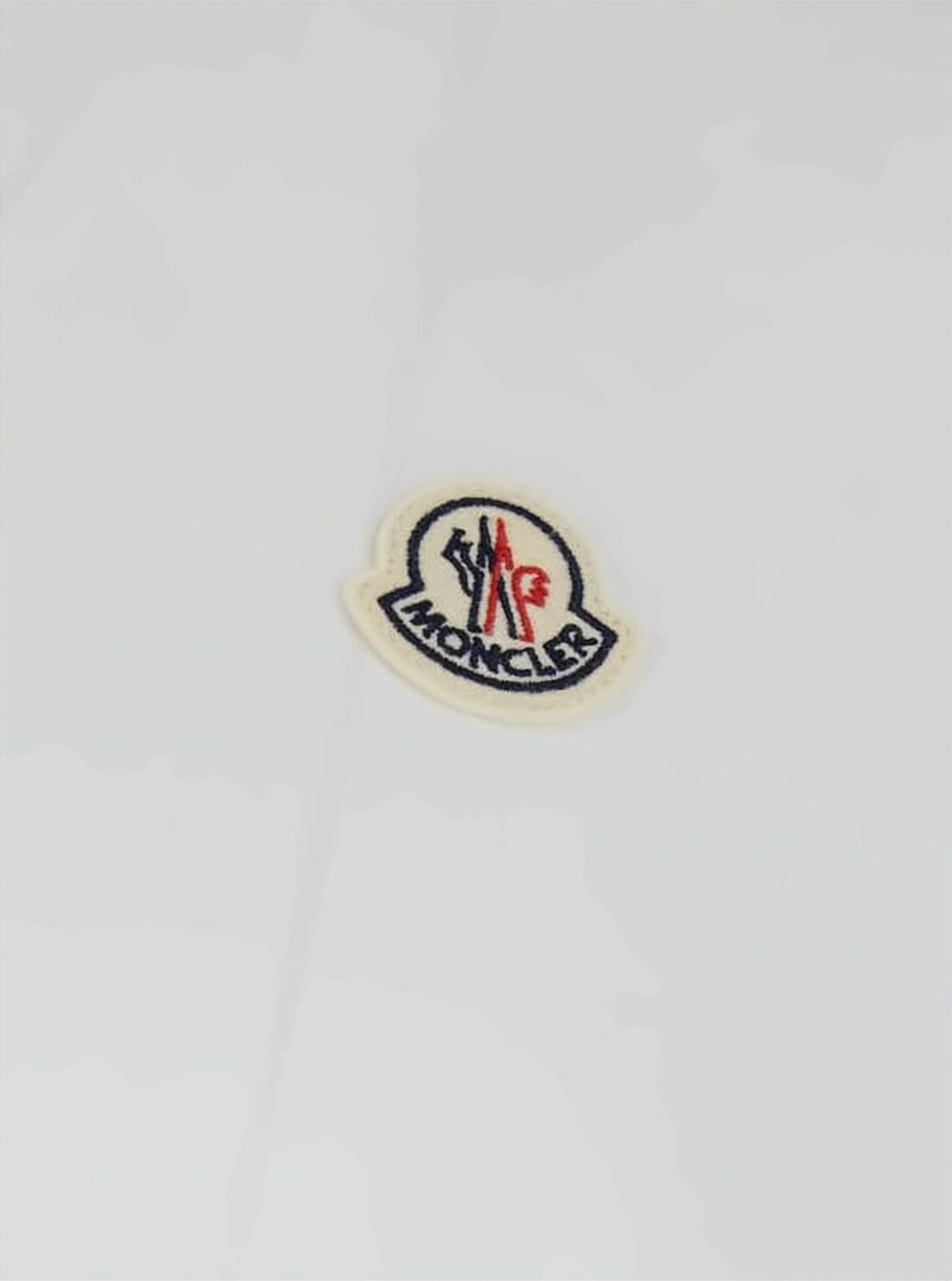 Moncler White Short-Sleeve T-Shirt