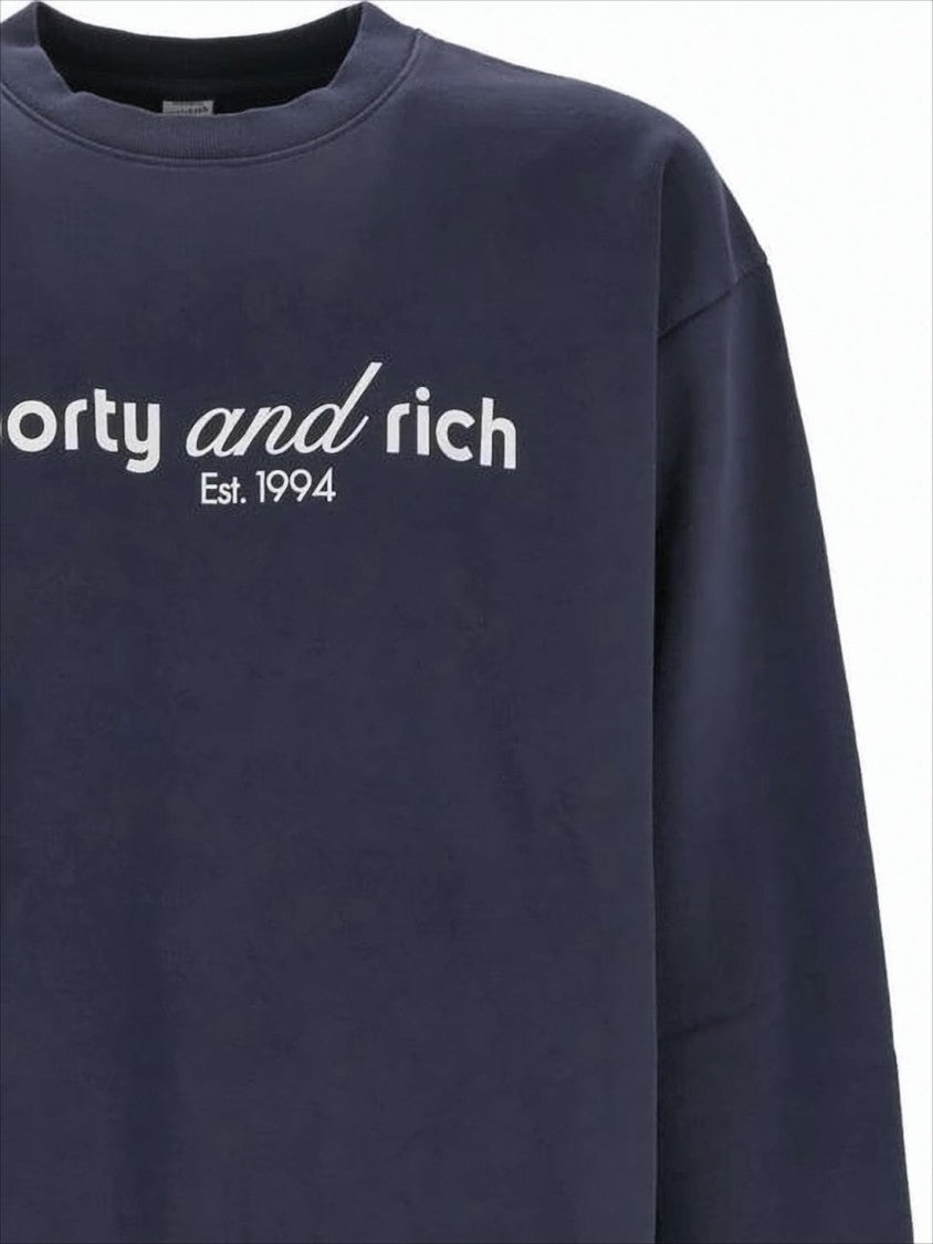 Relaxed Fit Long-Sleeve T-Shirt with Iconic Logo Print