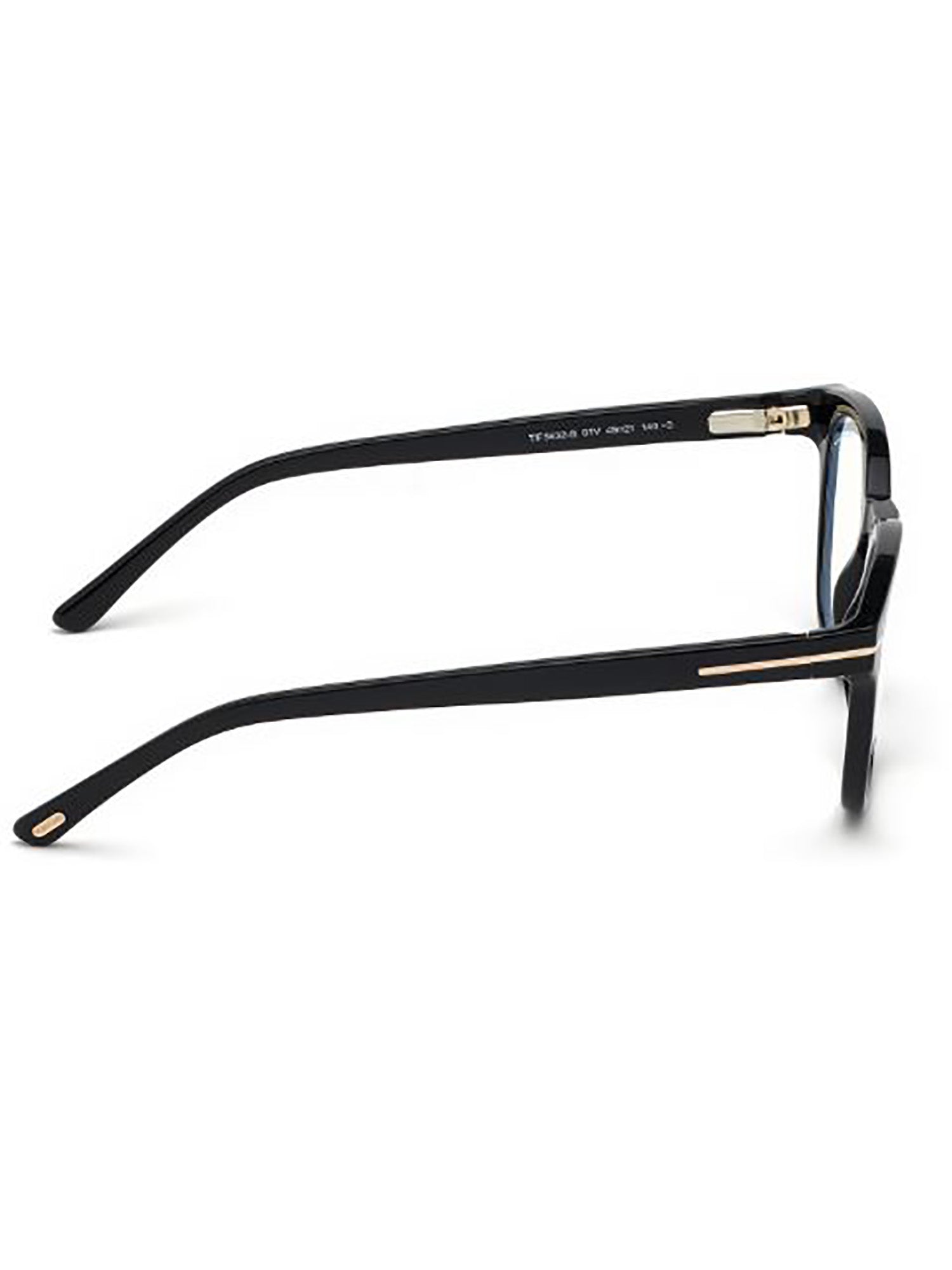 Rectangular Optical Frames With Metallic Accents