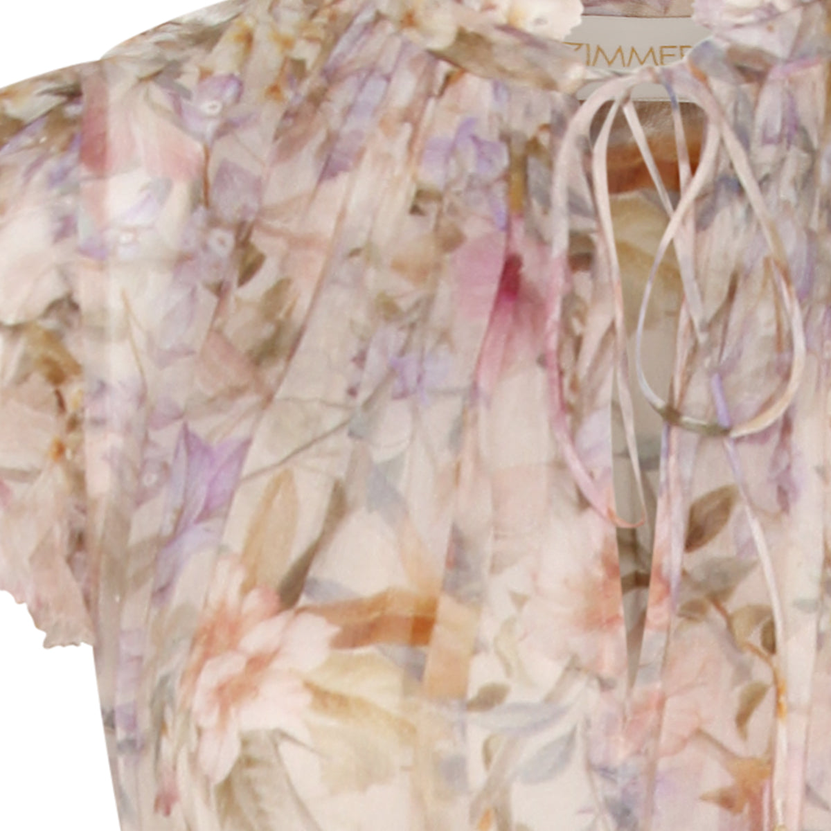 Cream Viscose Dress