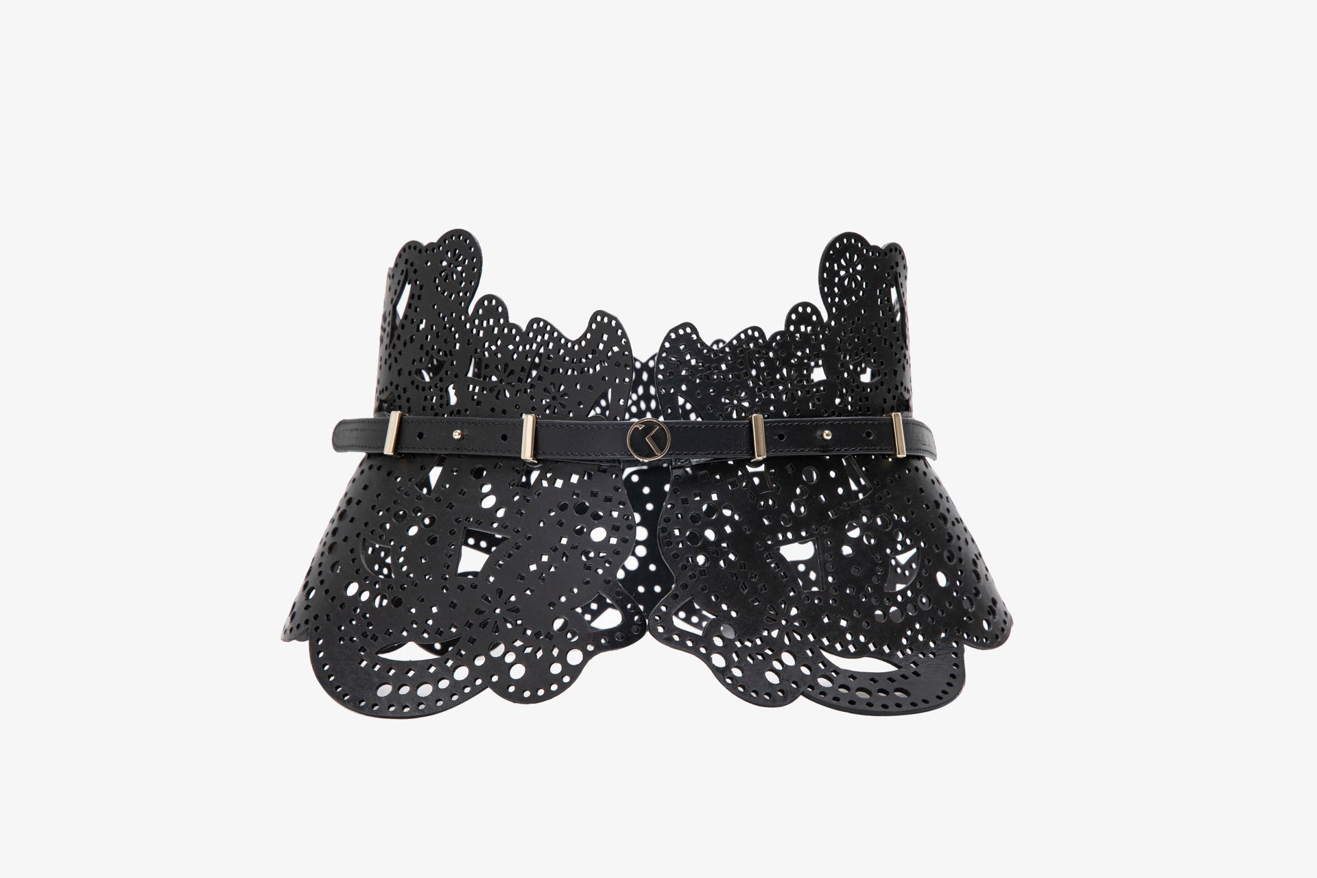 Perforated Leather Belt