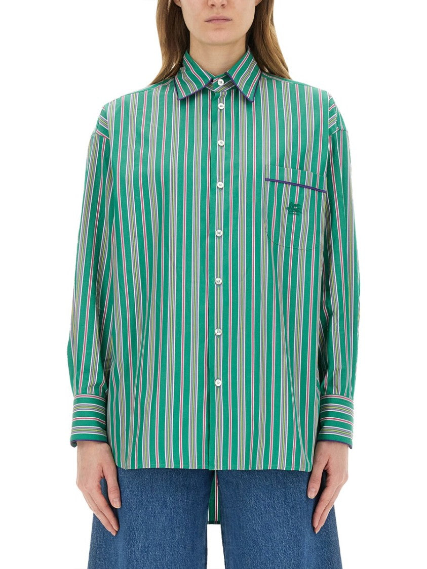 Striped Jacquard Shirt