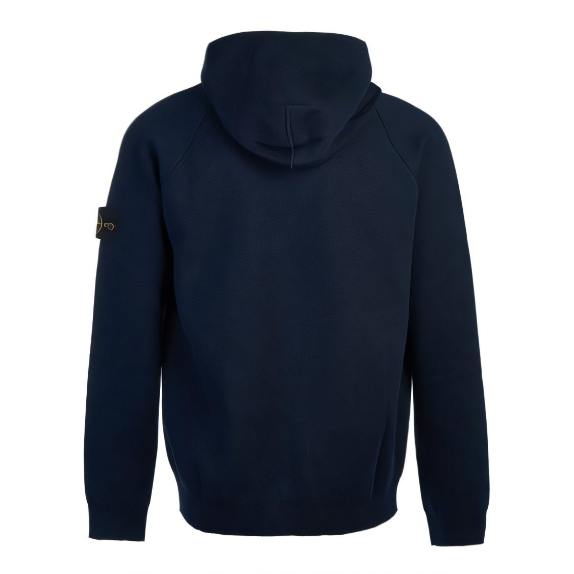 Hooded Black Sweatshirt with Zipper