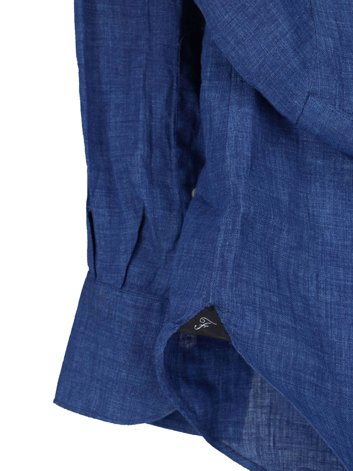 Blue Gaeta Linen Shirt