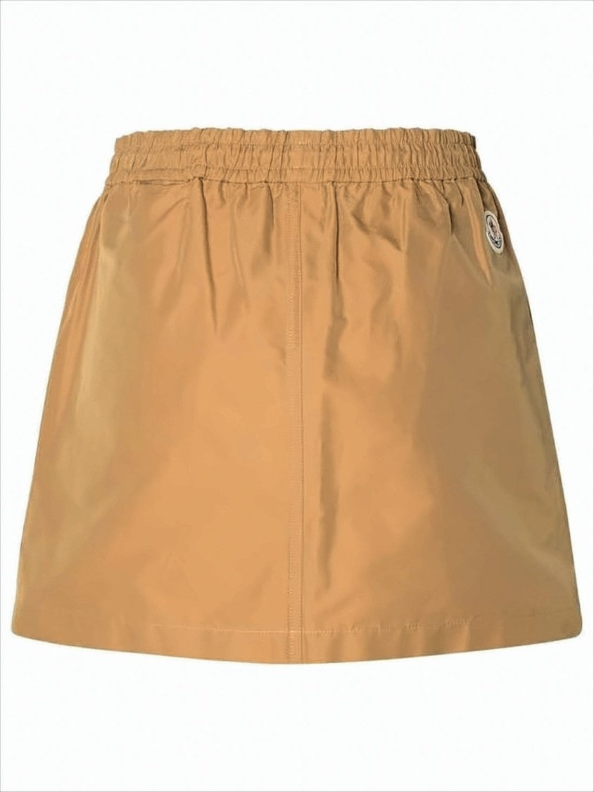 Short Skirt with Elastic Waistband