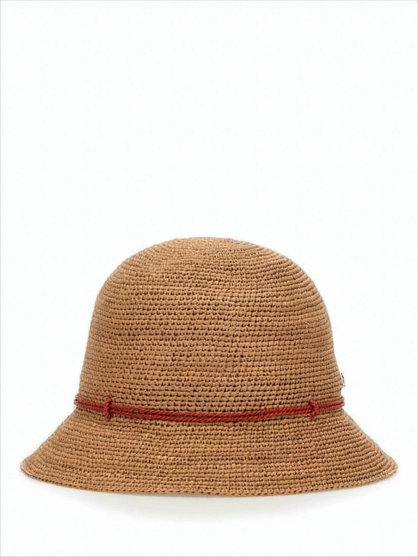 Finely Woven Raffia Bucket Hat