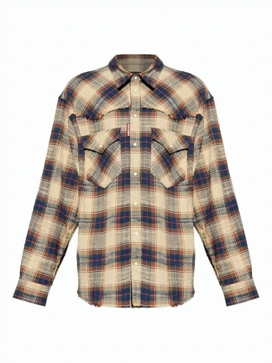 Classic Plaid Long-Sleeve Shirt