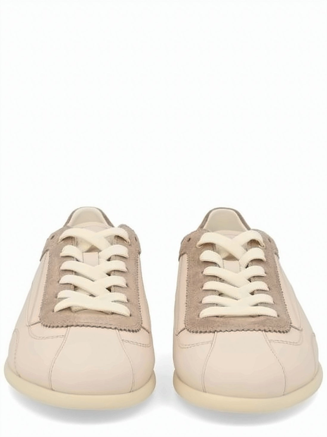 Low-Profile Sneakers with Suede Accents