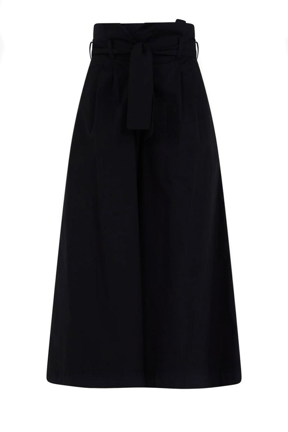 Wide-Leg Trousers With High Waist