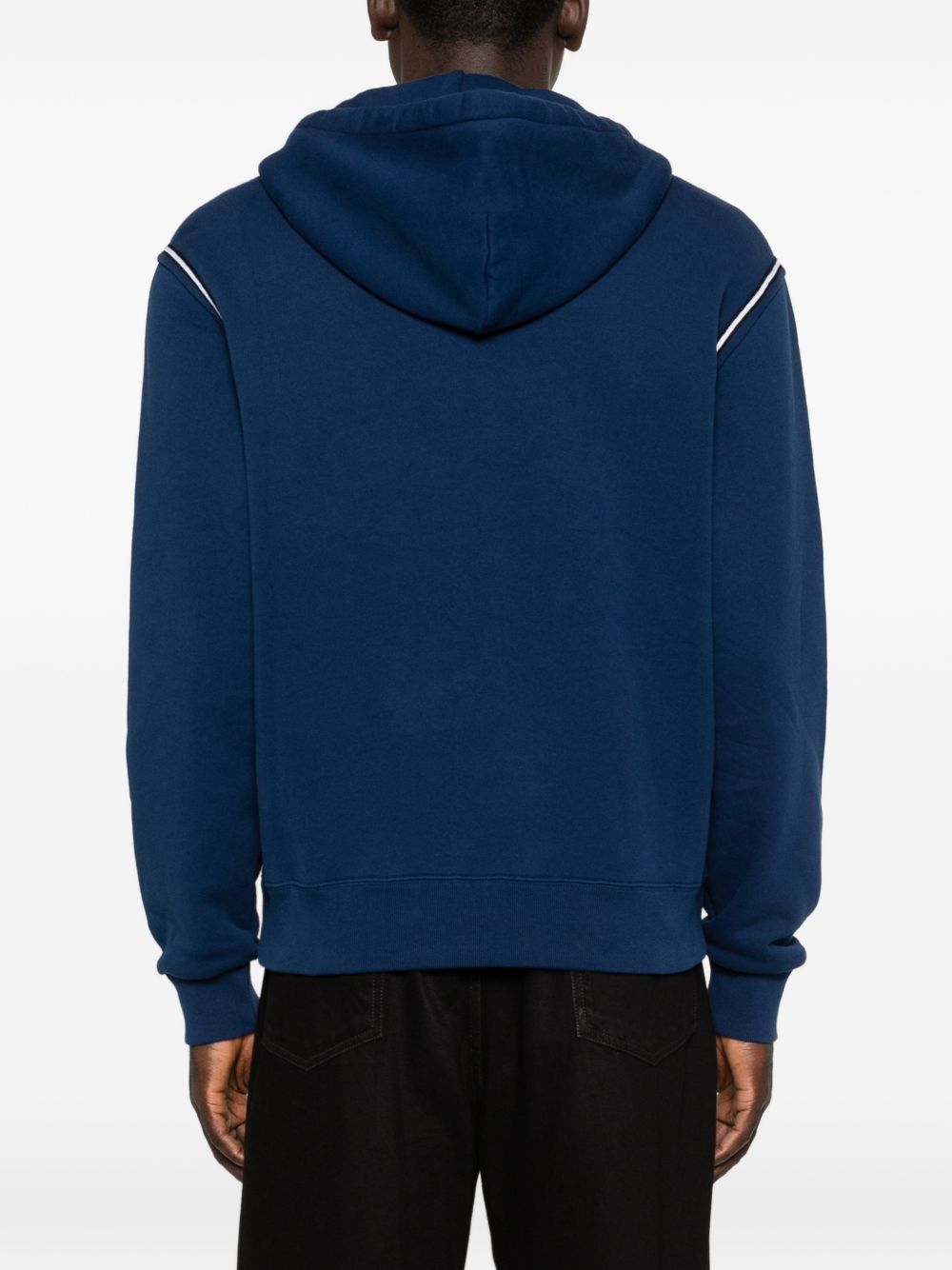 Deep Blue Relaxed Fit Hoodie