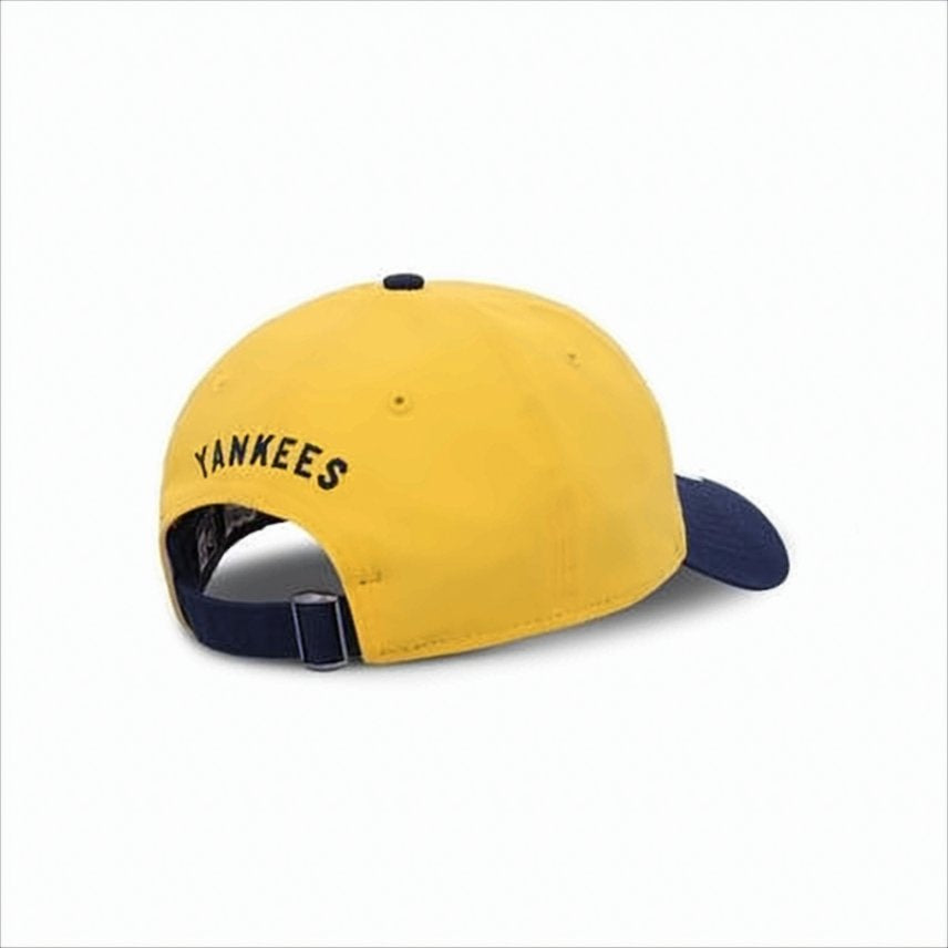 Two-Tone Baseball Cap with Embroidered Logo