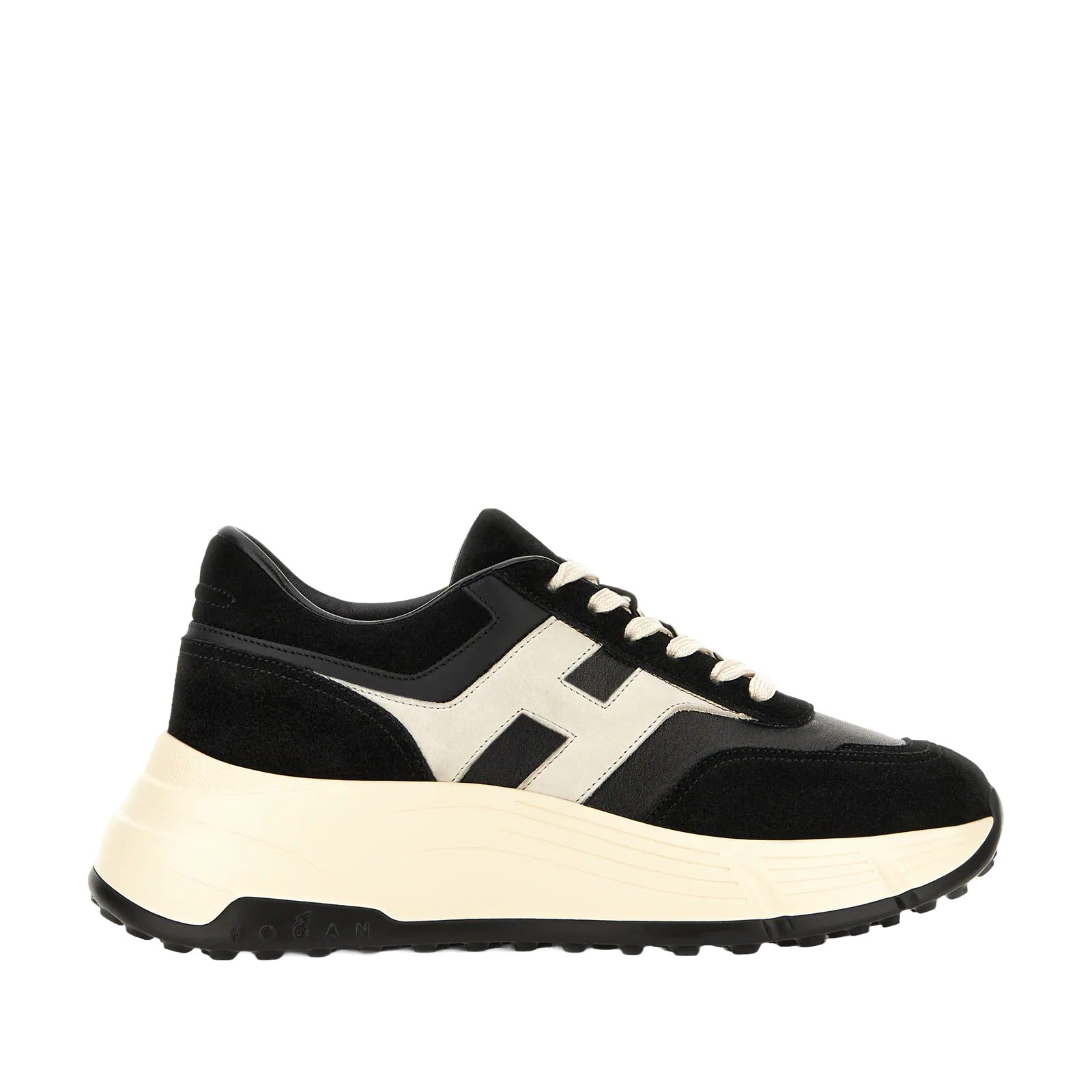 H669 H Sneakers With Sophisticated Black Upper