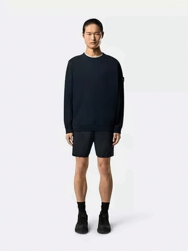 Black Long Sleeve Stone Island Shirt