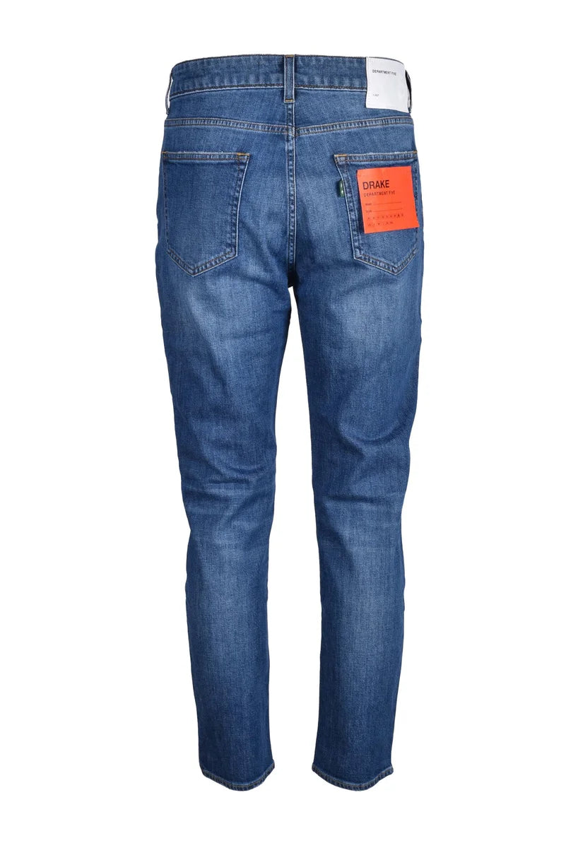 Blue Recycled Stretch Jeans