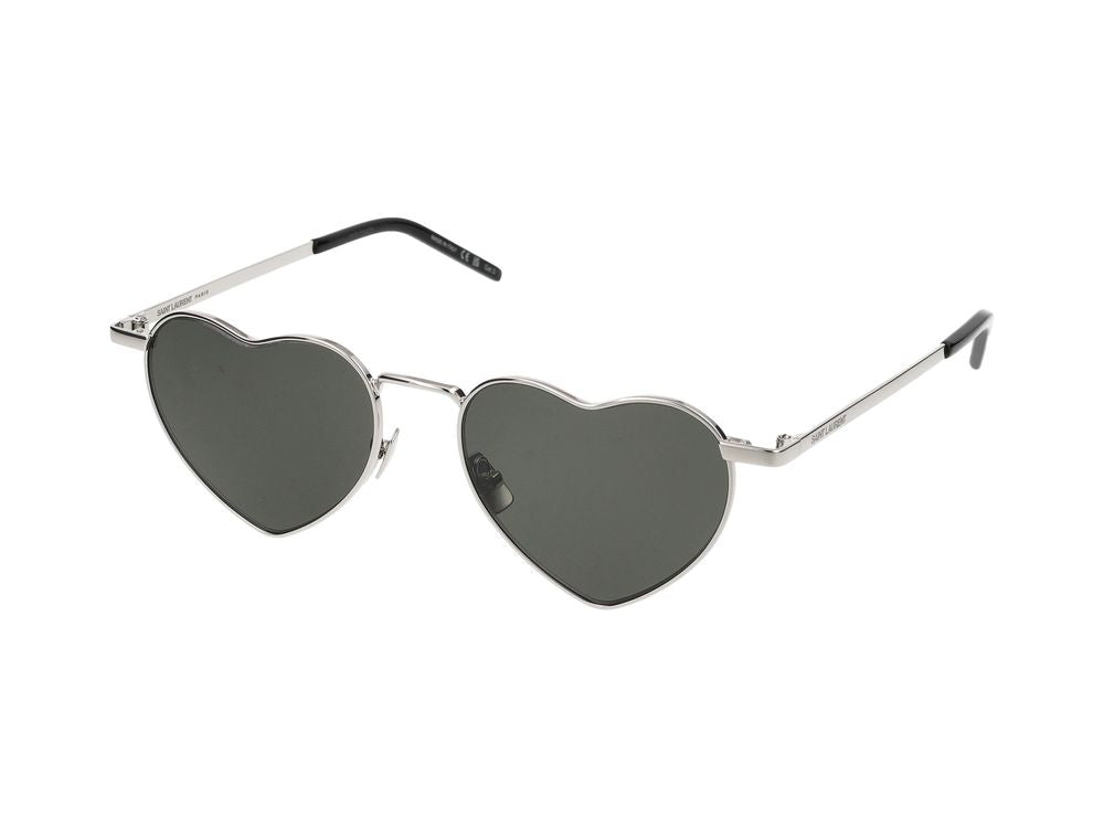 Sunglasses Saint Laurent SL 301 LOULOU 001 silver silver grey 52/17/145