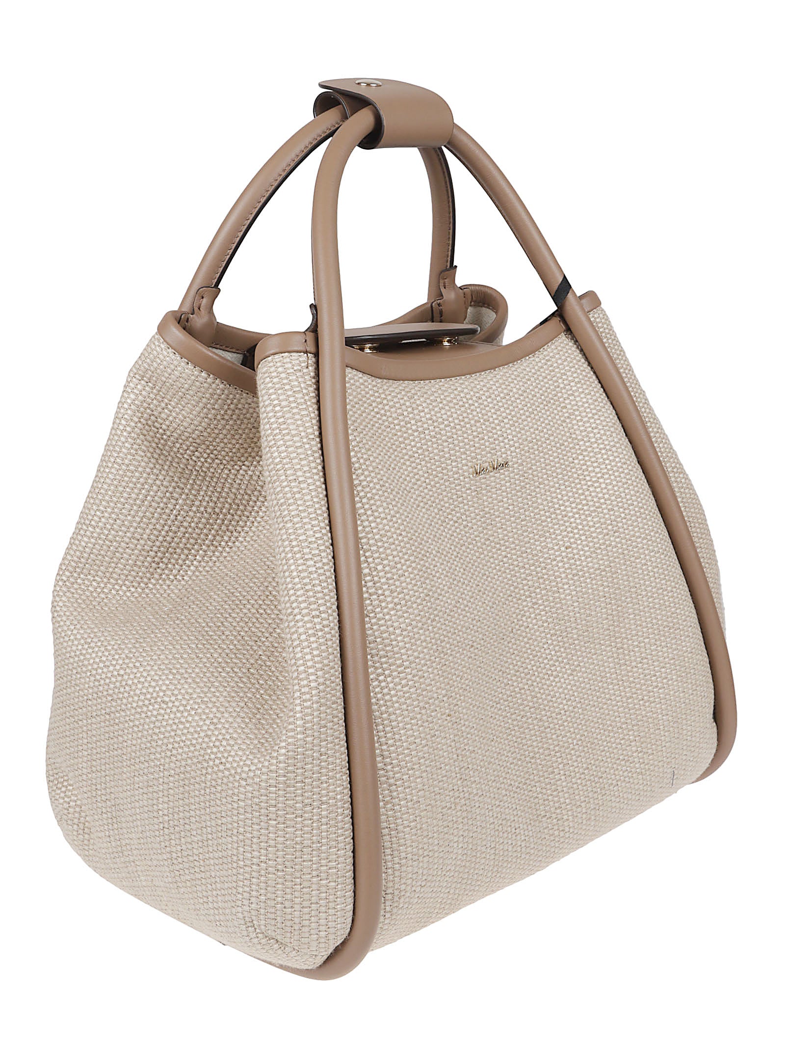 Woven Raffia-Effect Bag