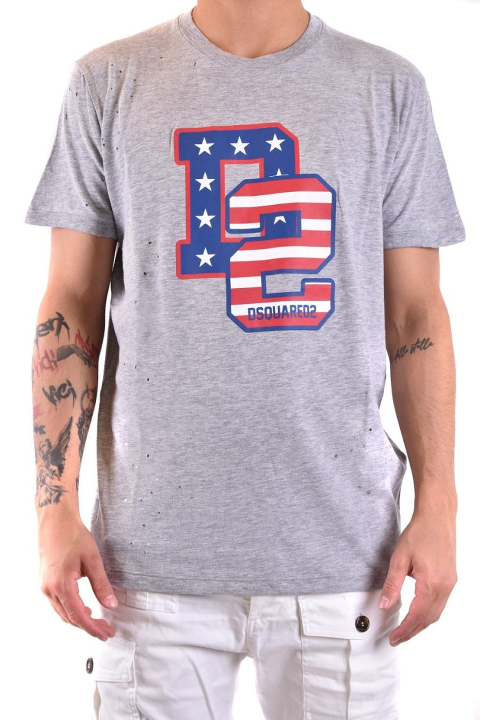 Grey Cotton T-Shirt