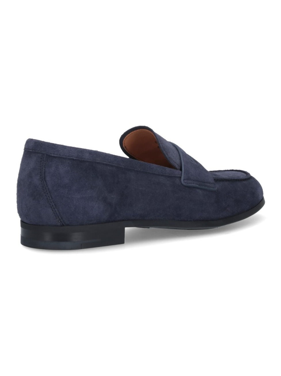 Suede Loafers – Navy