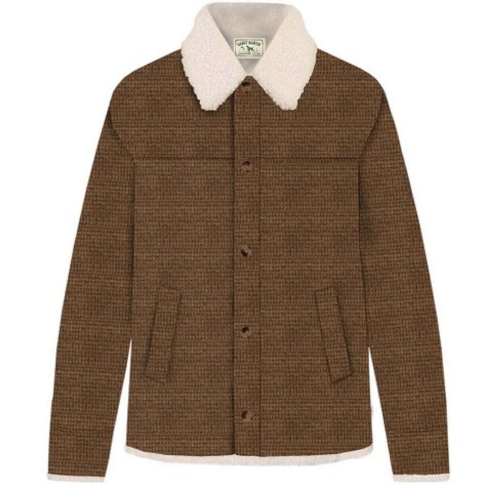 Textured Brown Jacket