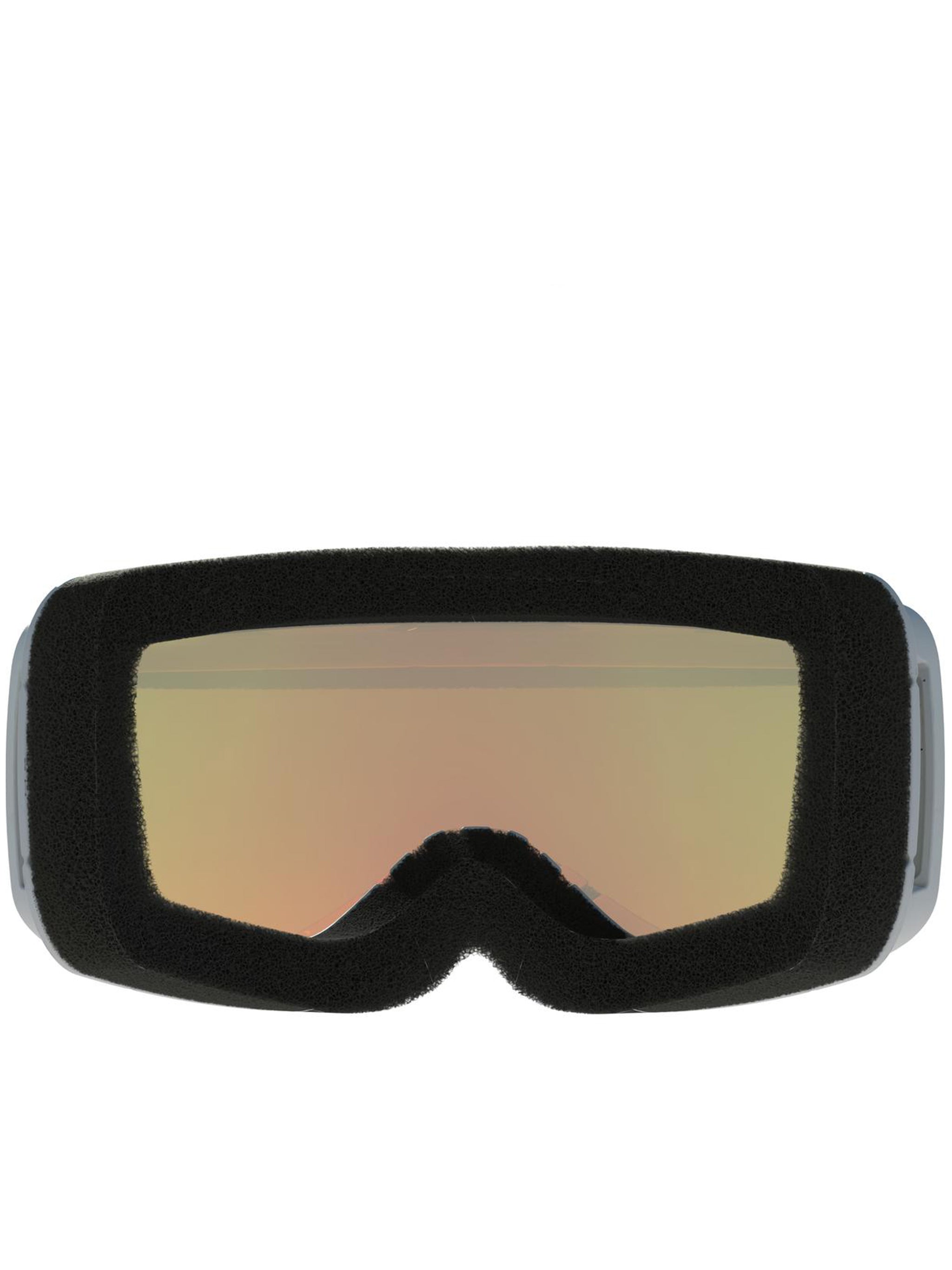White Taos Qv Amber-Tinted Goggles