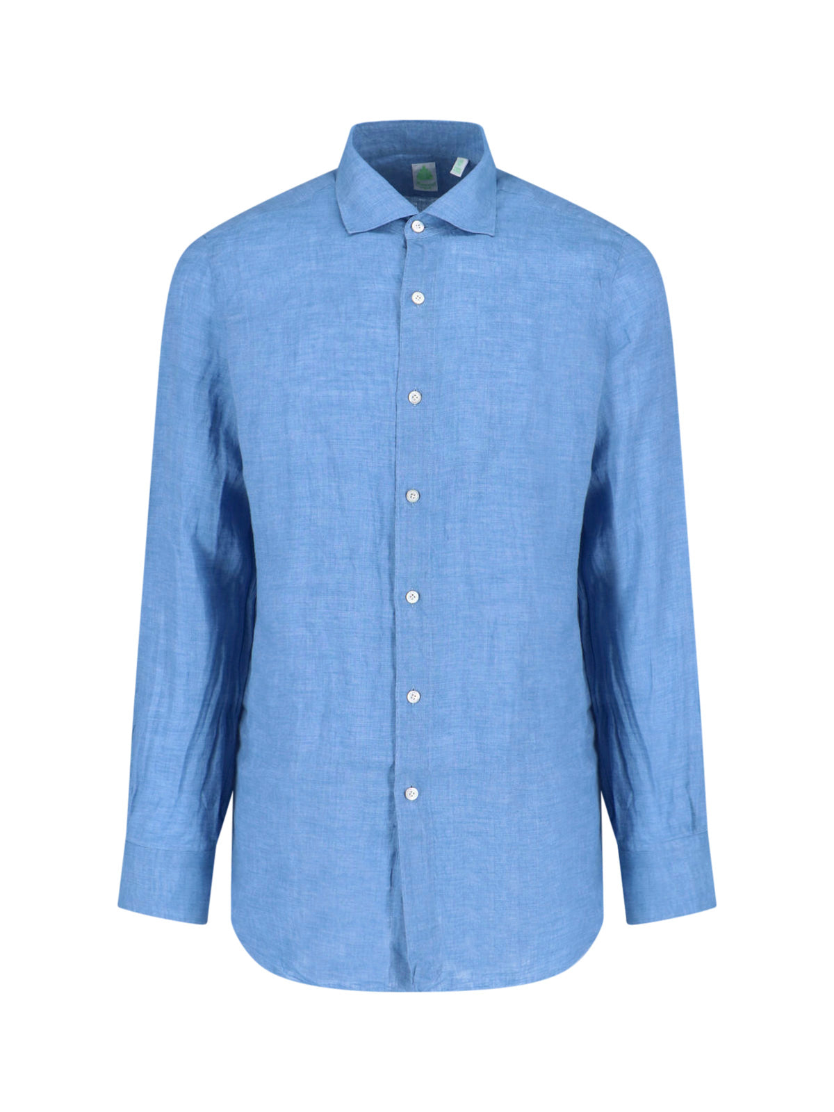 Light Blue Gaeta Linen Shirt