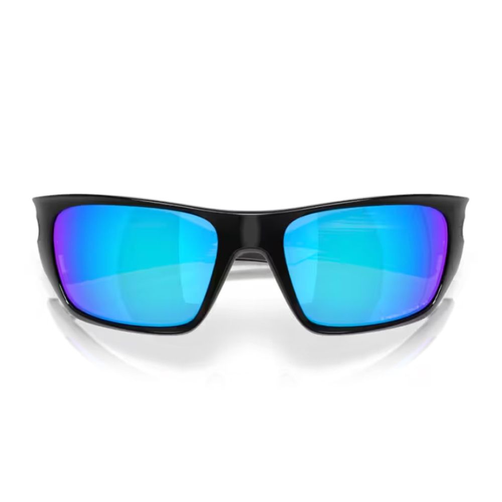 Oo9486 - Masseter Glossy Black Wraparound Sunglasses