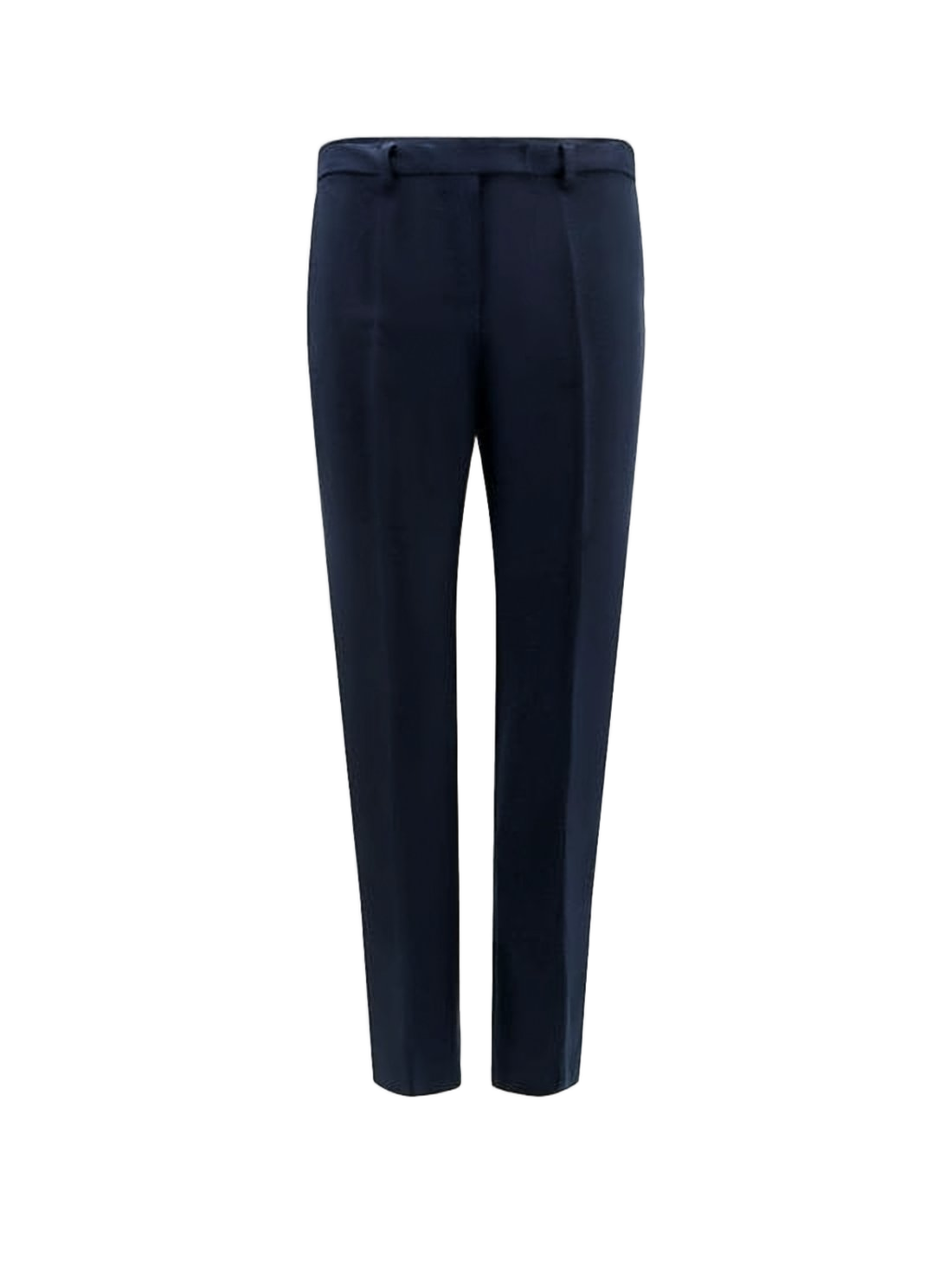 Cropped Tailored Pants with Structured Design
