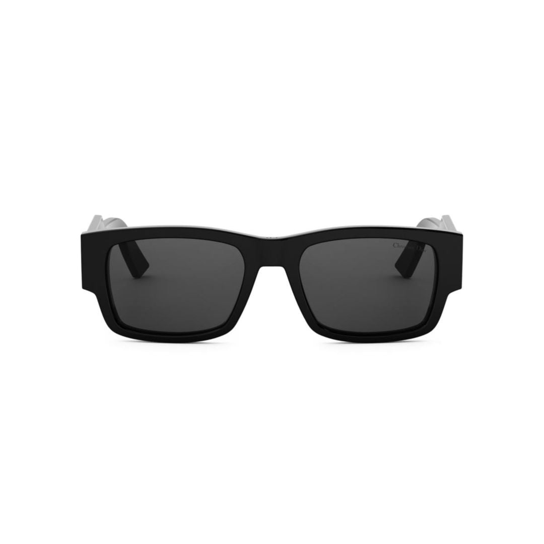 Christian  Label S1i Bold Rectangular Frame Sunglasses