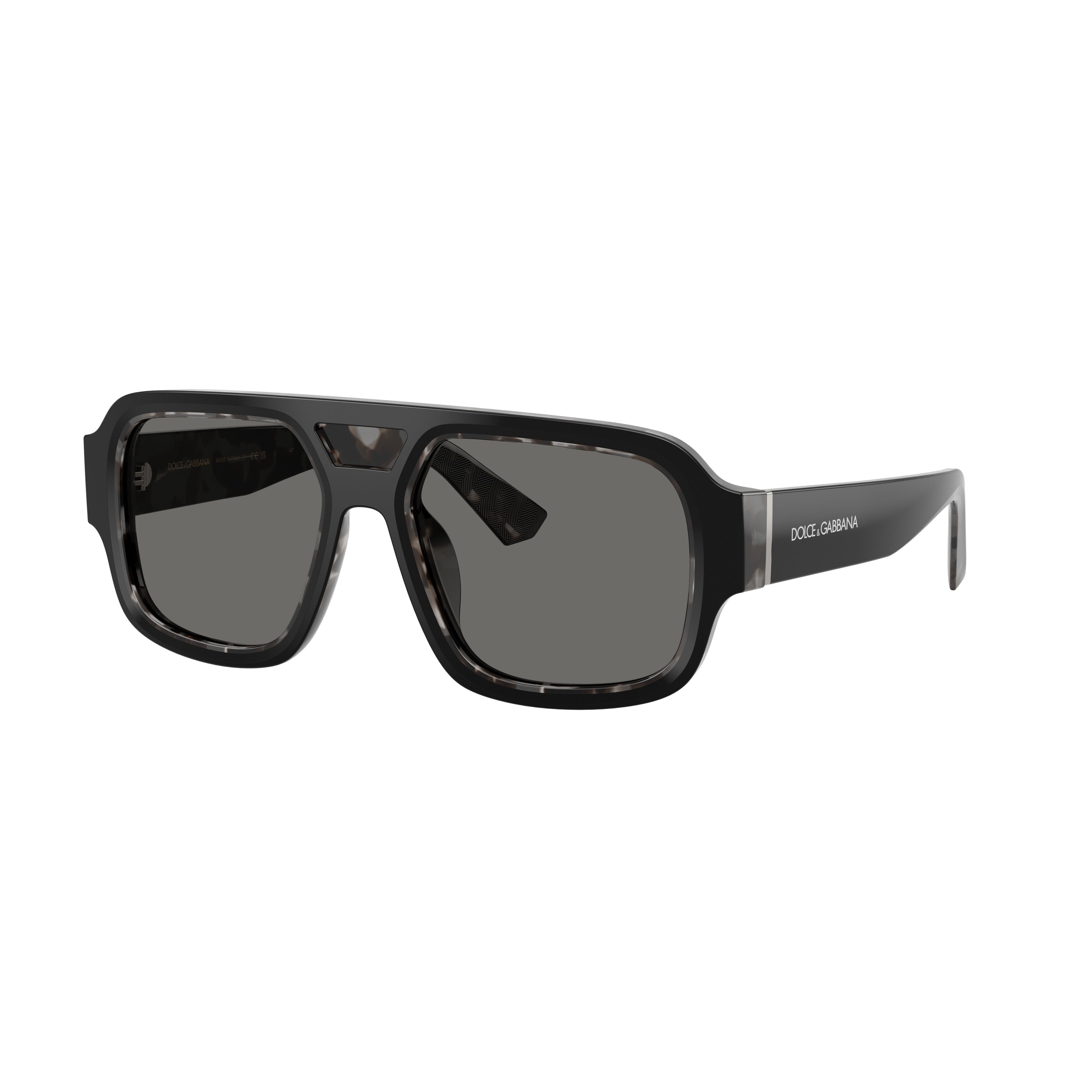 0dg4516 Bold Rectangular Frame Sunglasses